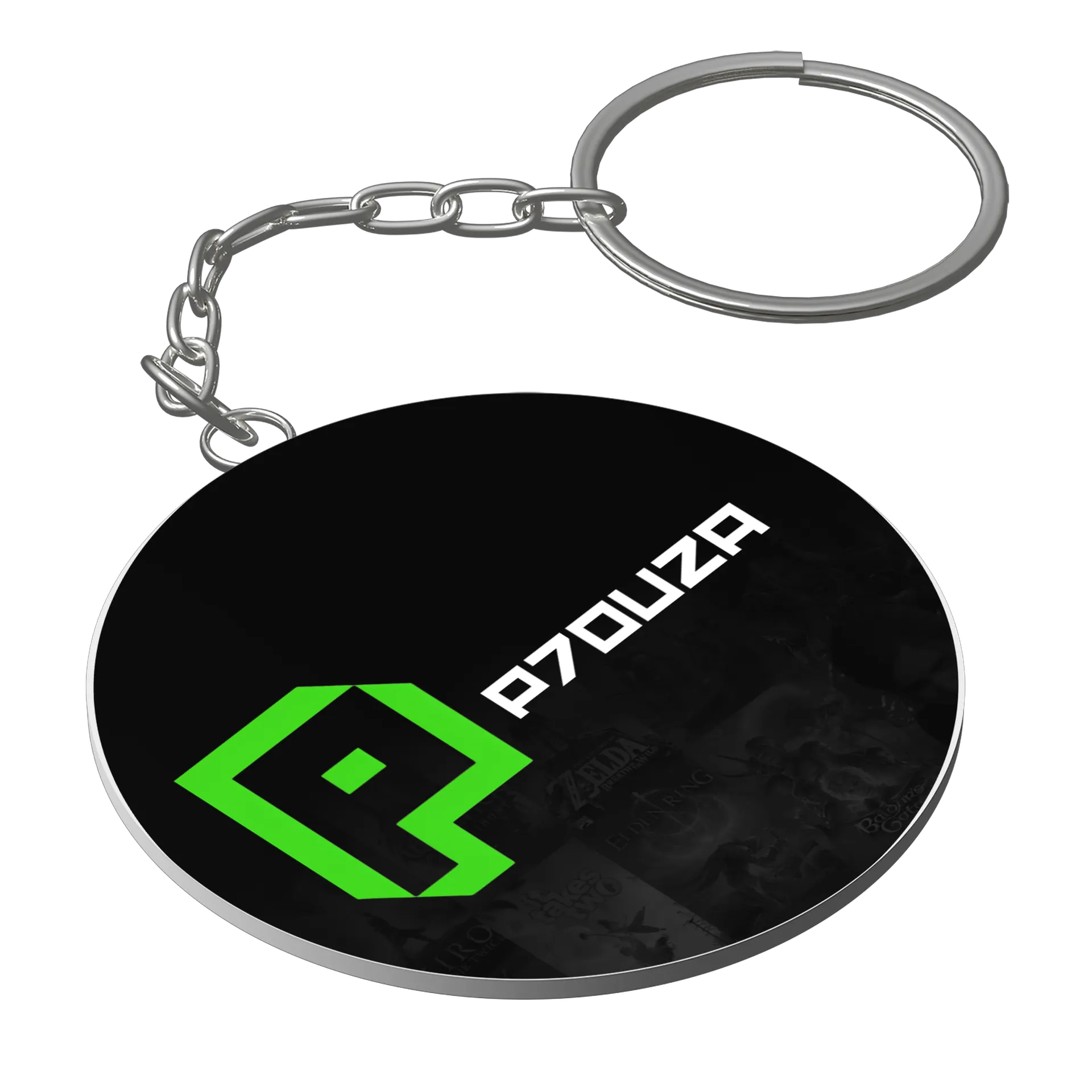 Chaveiro personalizado P7ouza - Imagem 1