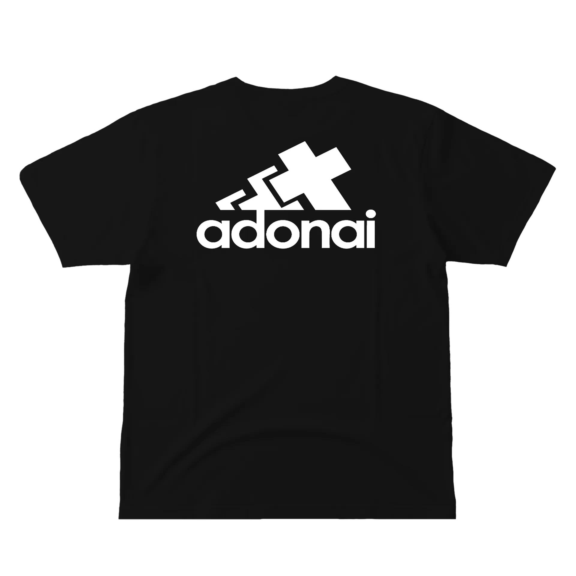 Camiseta Estampa Tipográfica Adonai 100% Algodão - Imagem 3