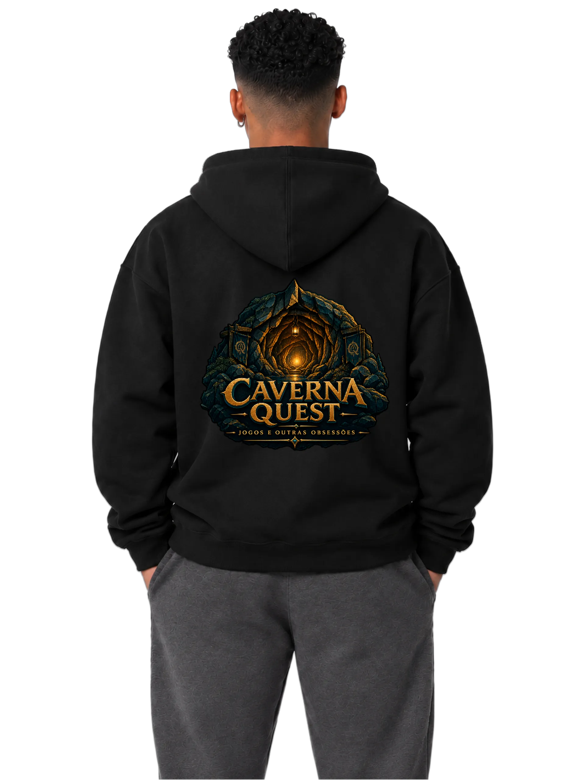 Blusa Moletom Canguru CavernaQuest  - Imagem 4