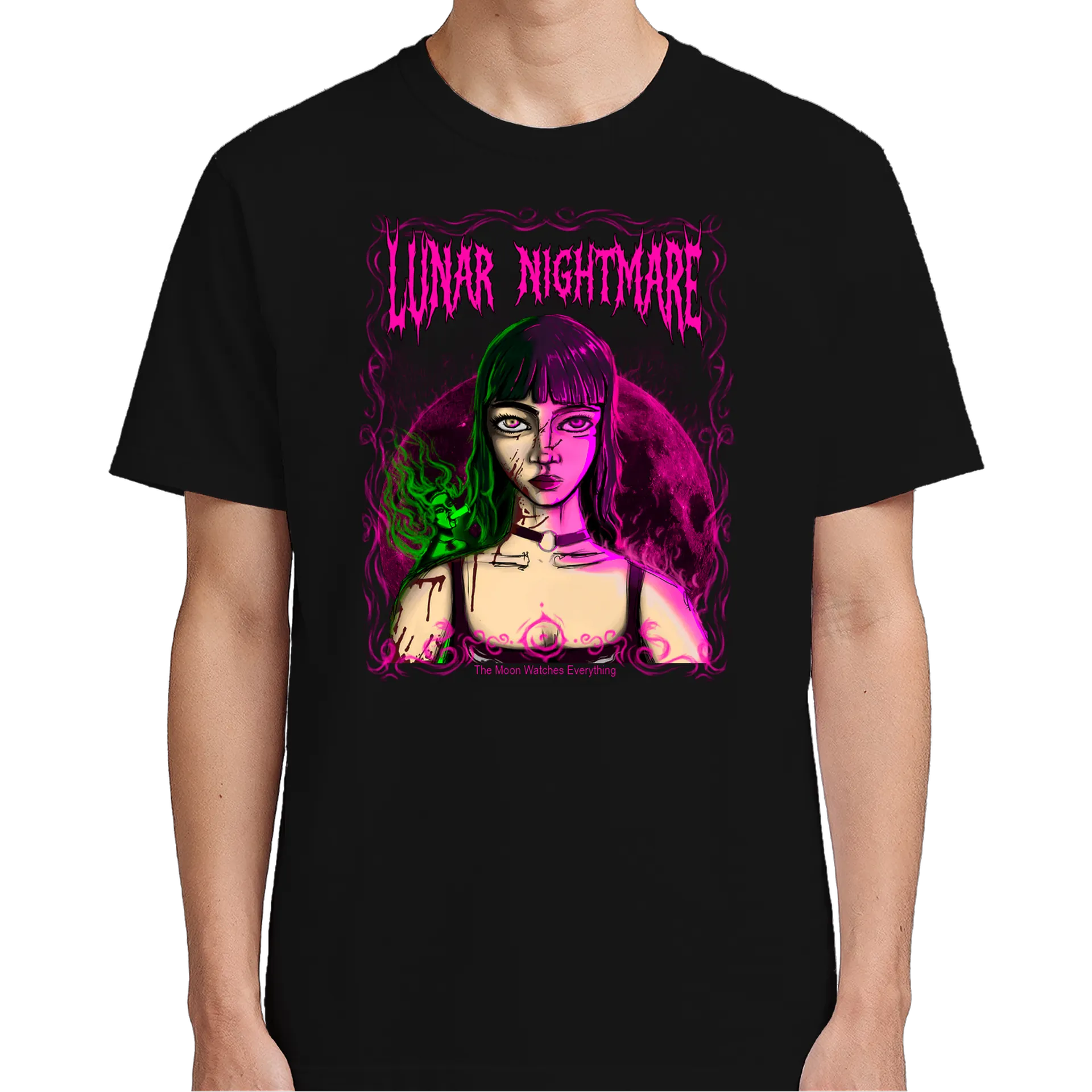 Camiseta Lunar Nightmare Ketrita - Imagem 5