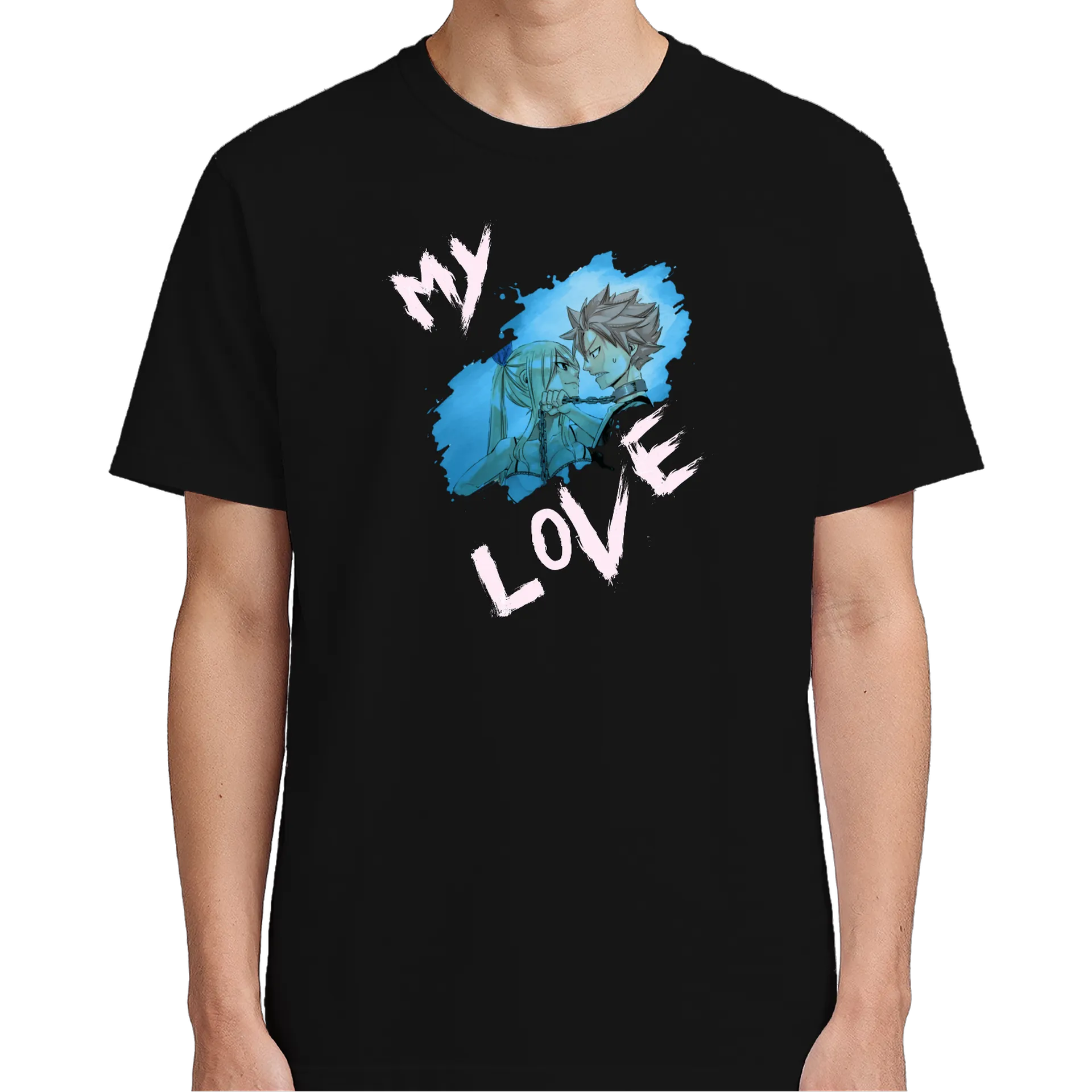 Camiseta Estampa My Love | 100% Algodão Preto - Imagem 5
