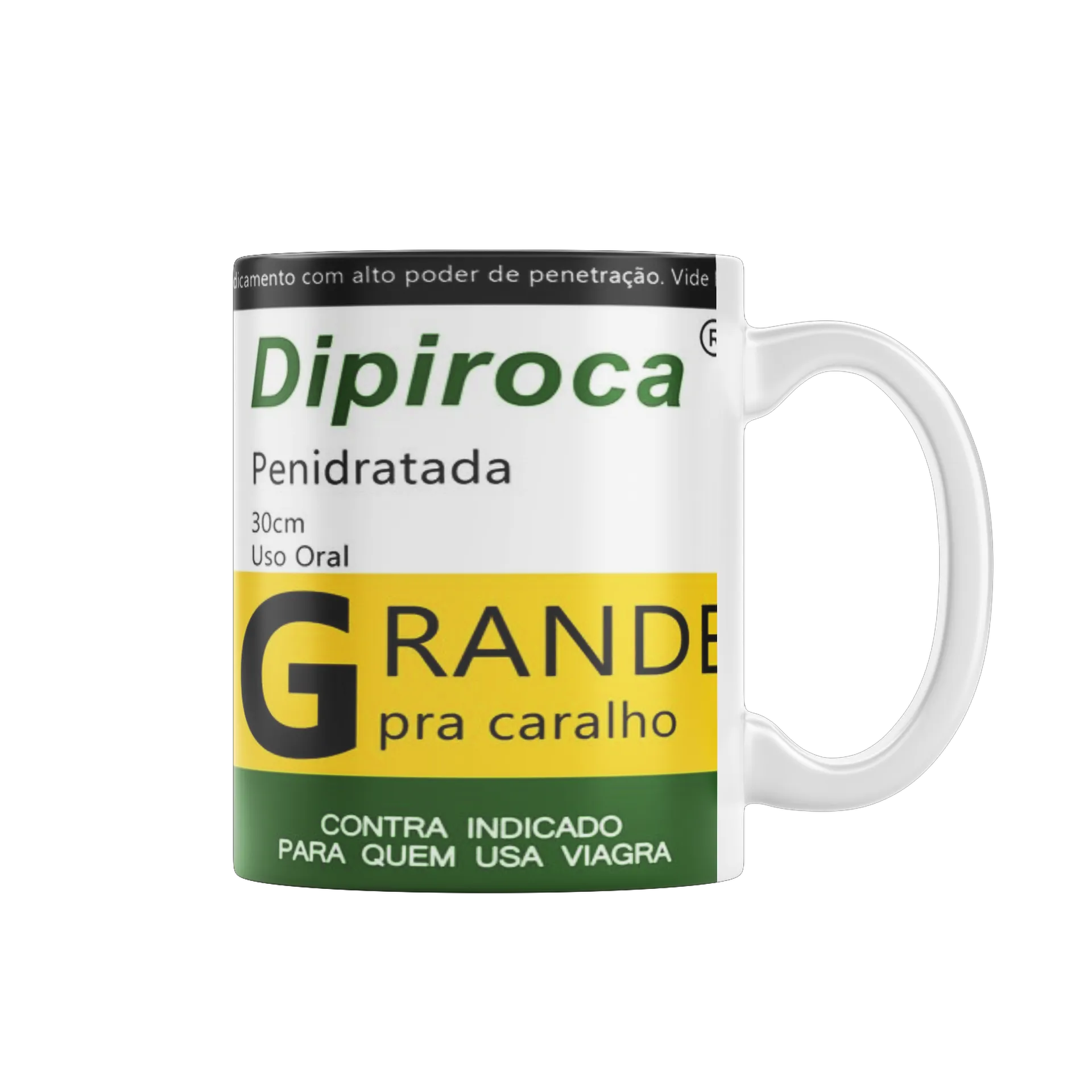 Caneca Porcelana Dipiroca Penidratada 325ml - Imagem 1