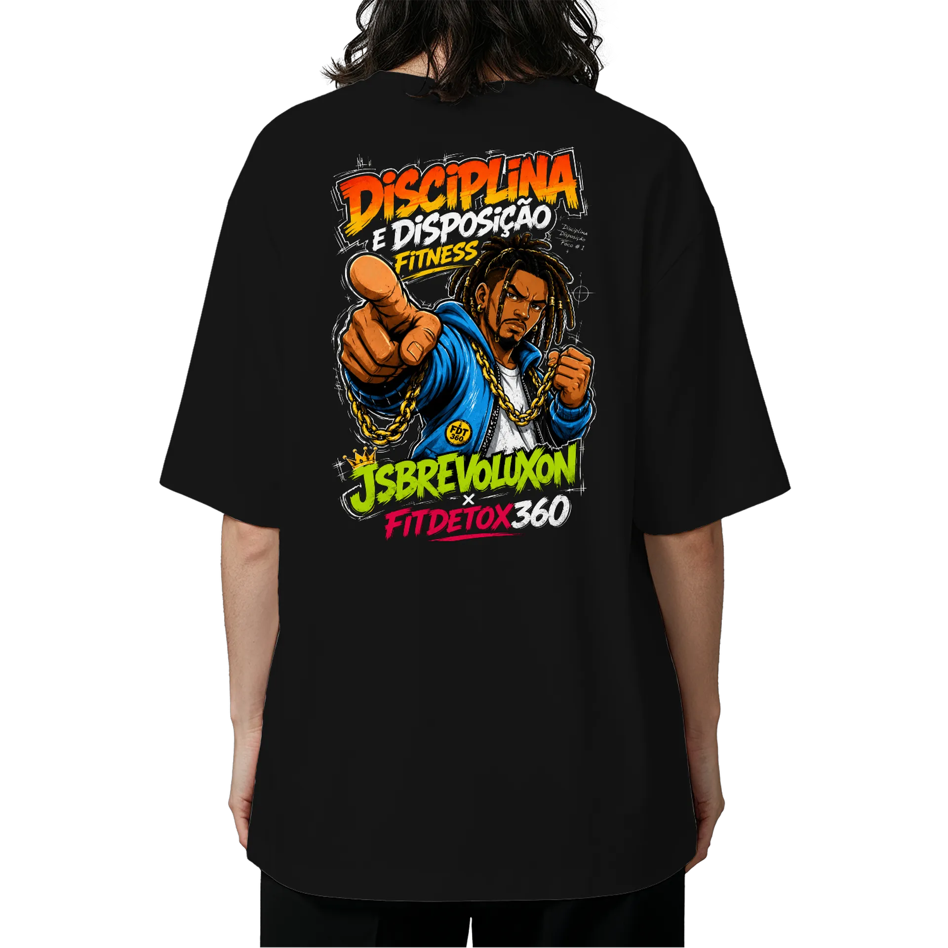 Camiseta Oversized Fitdetox360 NobreFit Premium - Imagem 5