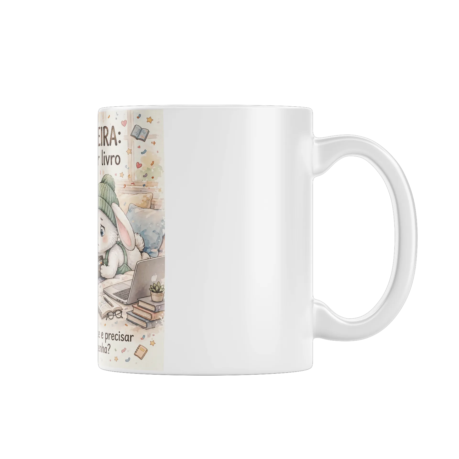 CANECA NÃO COMPRE LIVRO  - Imagem 2