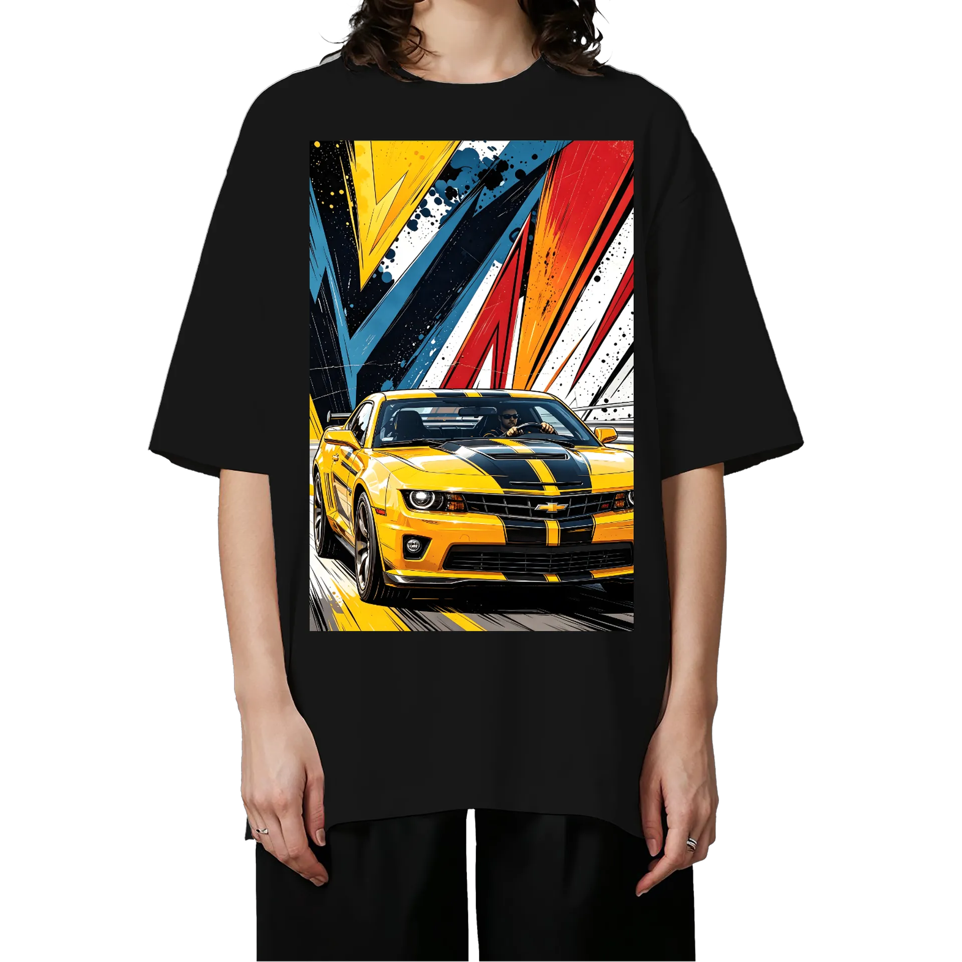Camiseta Oversized Yellow Camaro - Imagem 3