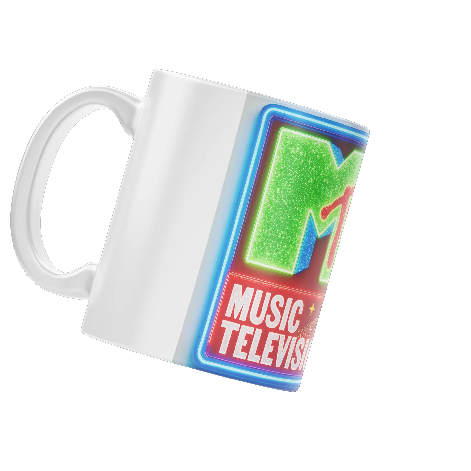 Caneca Porcelana Música Television 325ml - Imagem 3