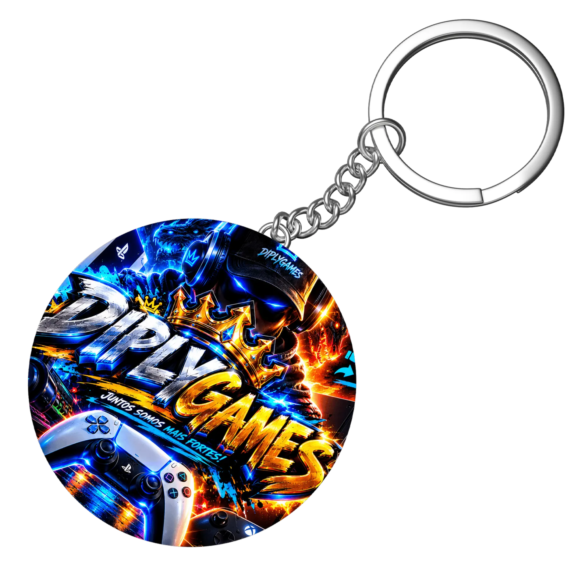 Chaveiro personalizado de Diego — imagem 3 de 3