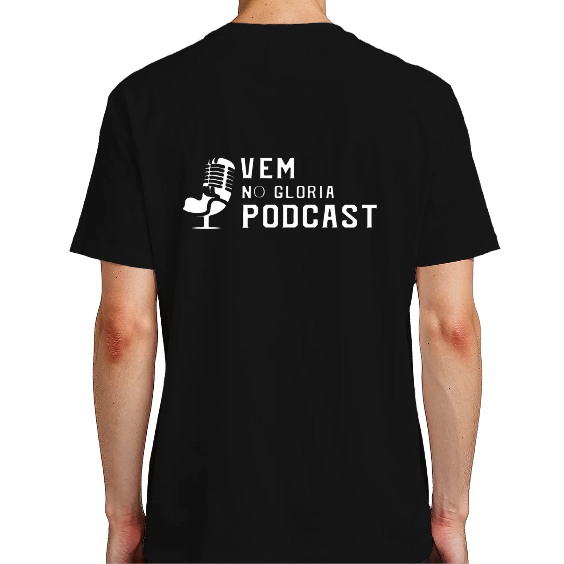 Camiseta personalizada de Vem no Glória podcast  — imagem 6 de 6