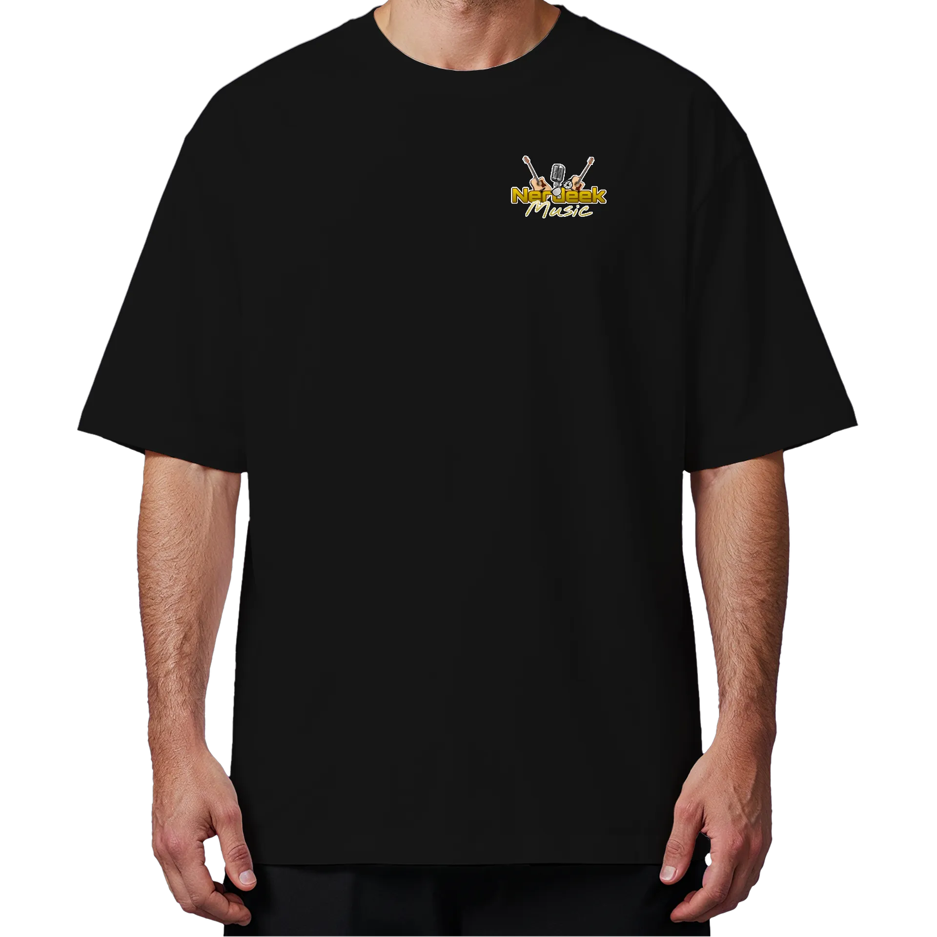 Camiseta Oversized Nerdeek Chibi Back - Imagem 4