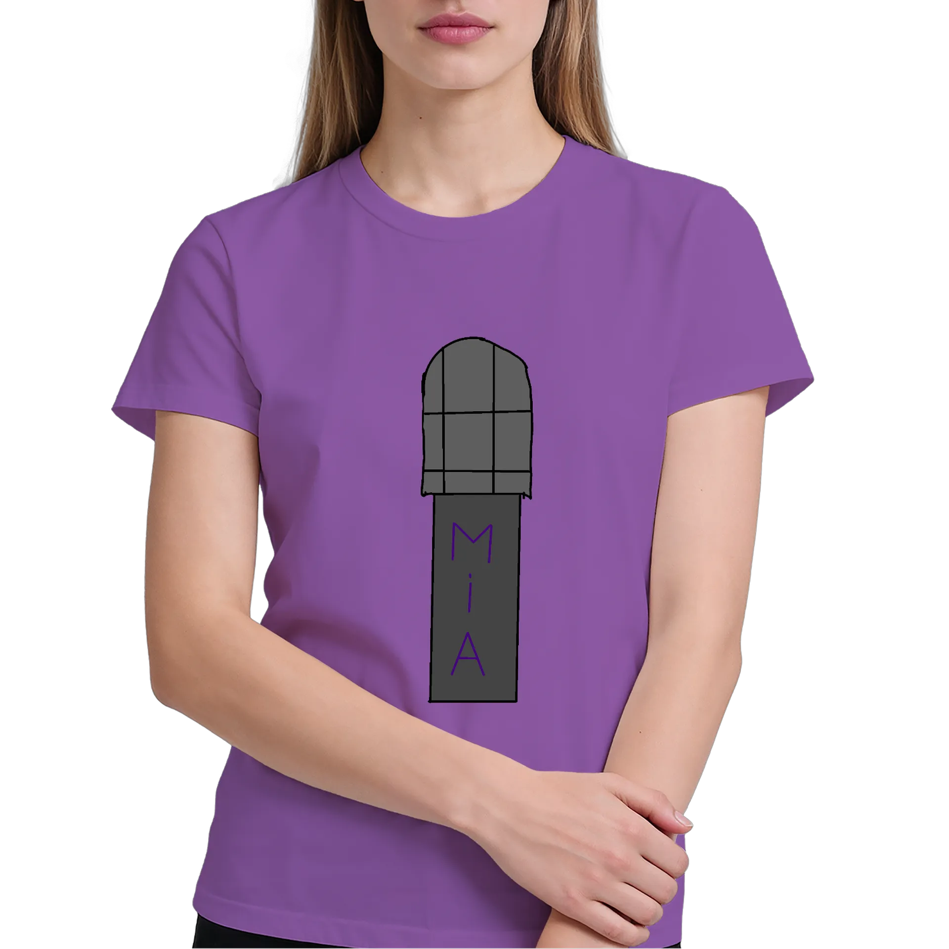 Camiseta kitty - Azul & Roxo - Imagem 4