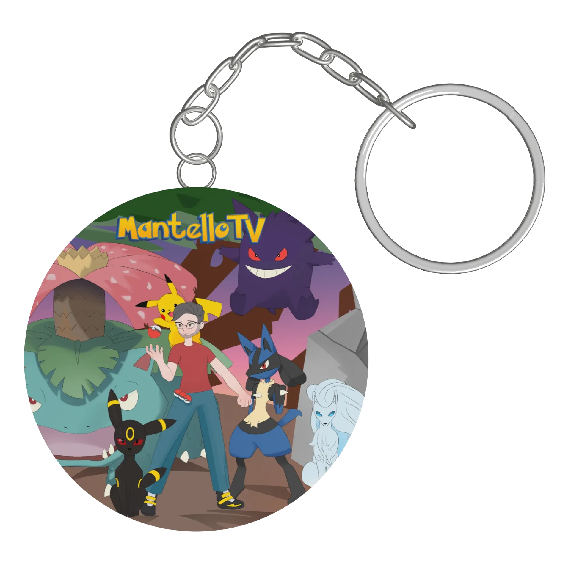 Chaveiro personalizado MantelloTV de Mantello