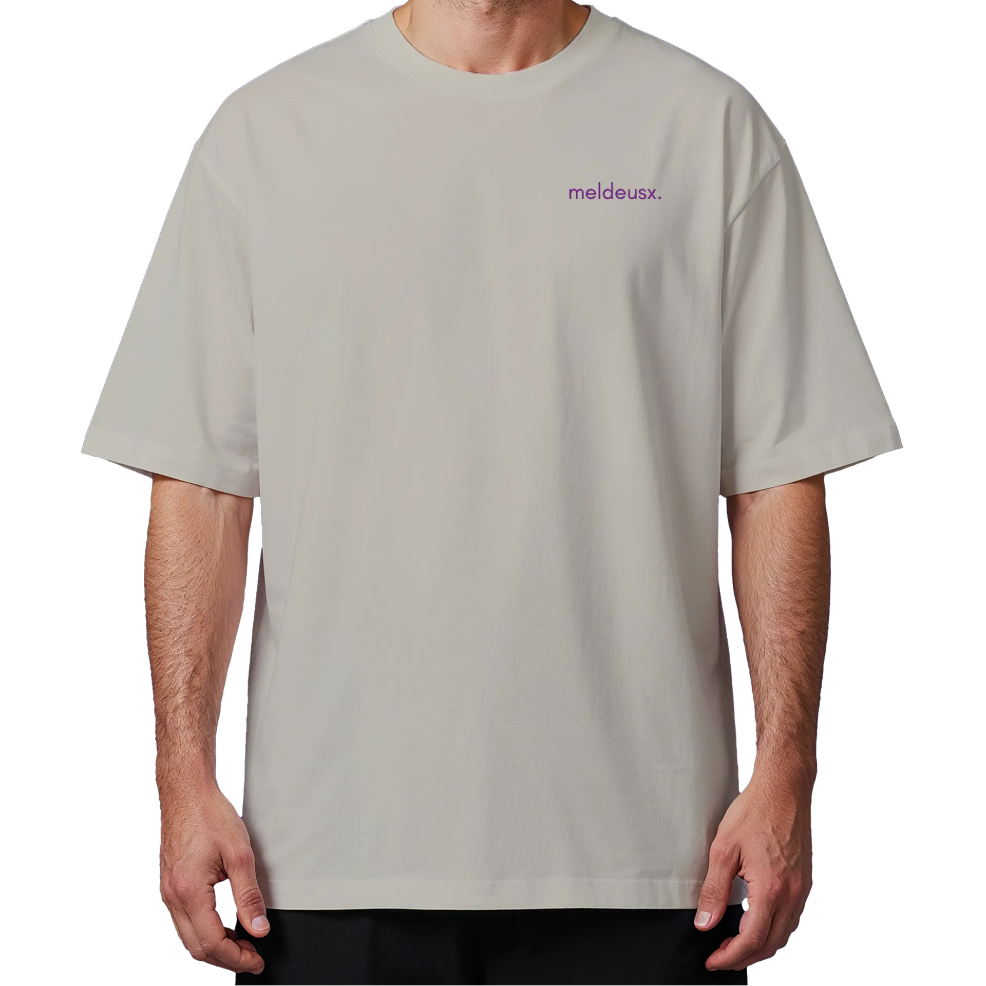 Camiseta "Hanabachi" Oversized - Versão Roxa - Imagem 3
