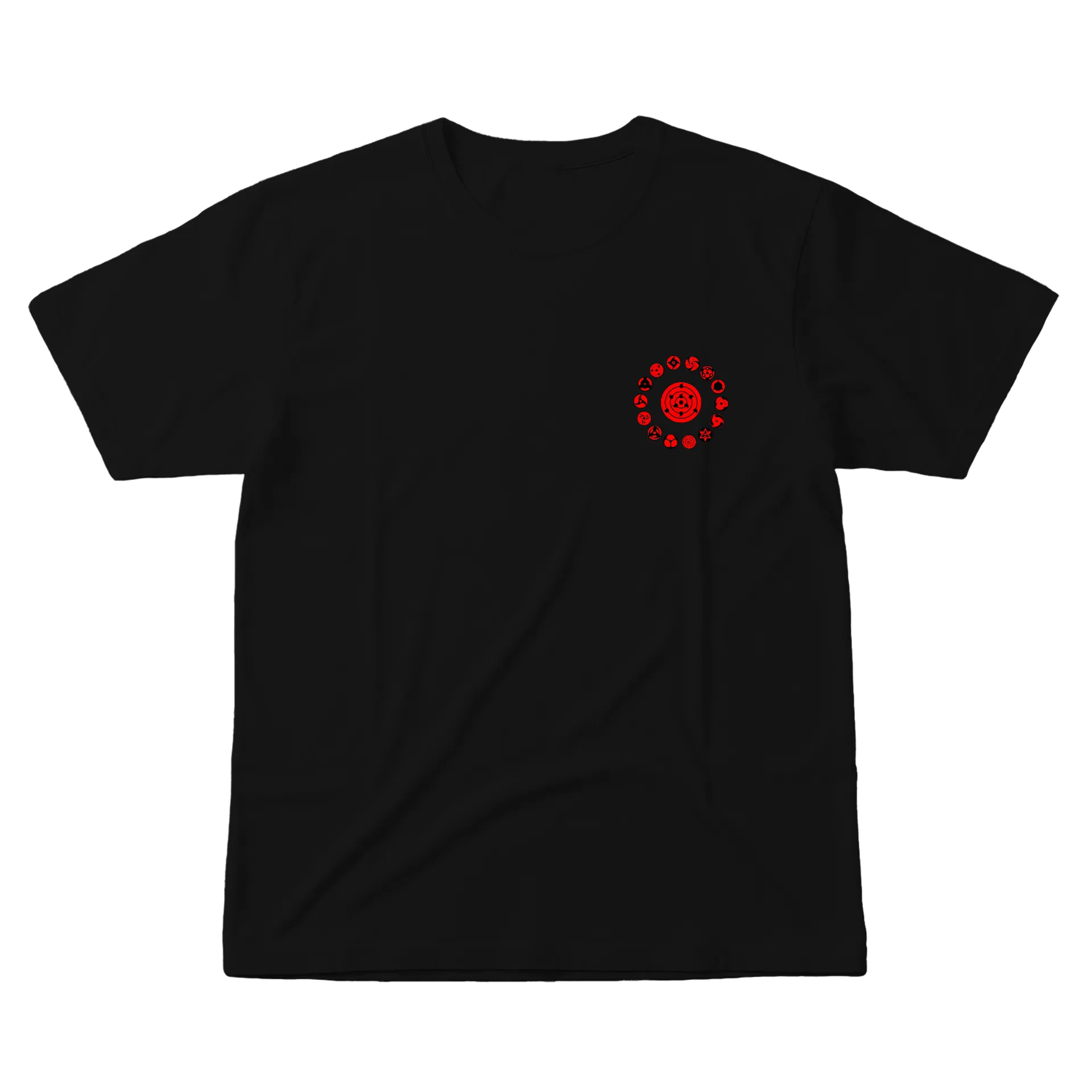 Camiseta Uchiha University Estampa Tipográfica 100% Algodão - Imagem 1