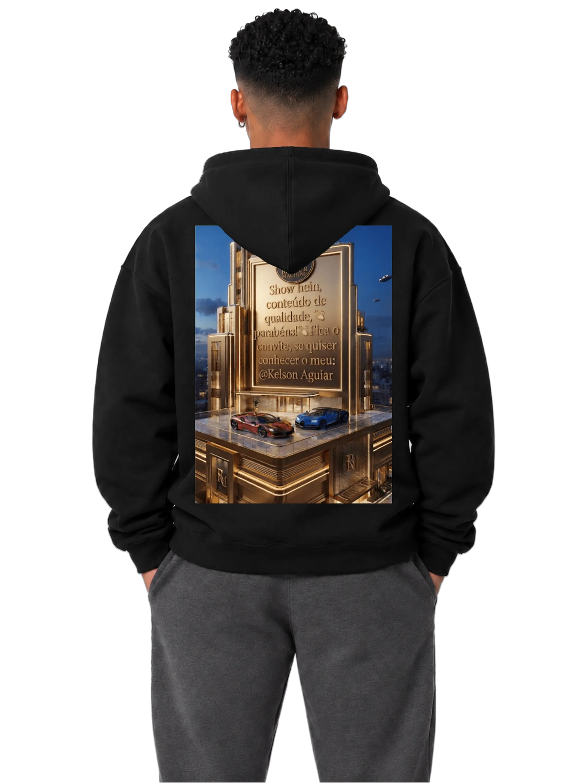 Blusa de moletom personalizada - Imagem 4