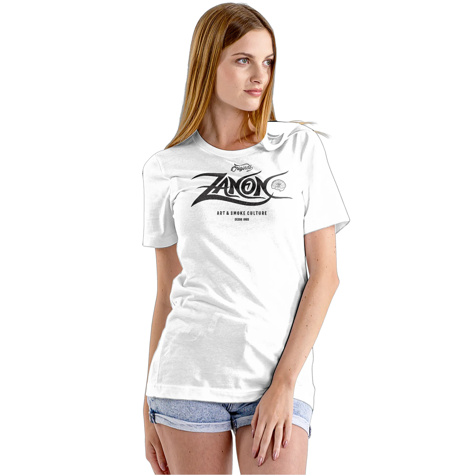 Camiseta Babylook Zanon Bombing White 100% Algodão - Imagem 5