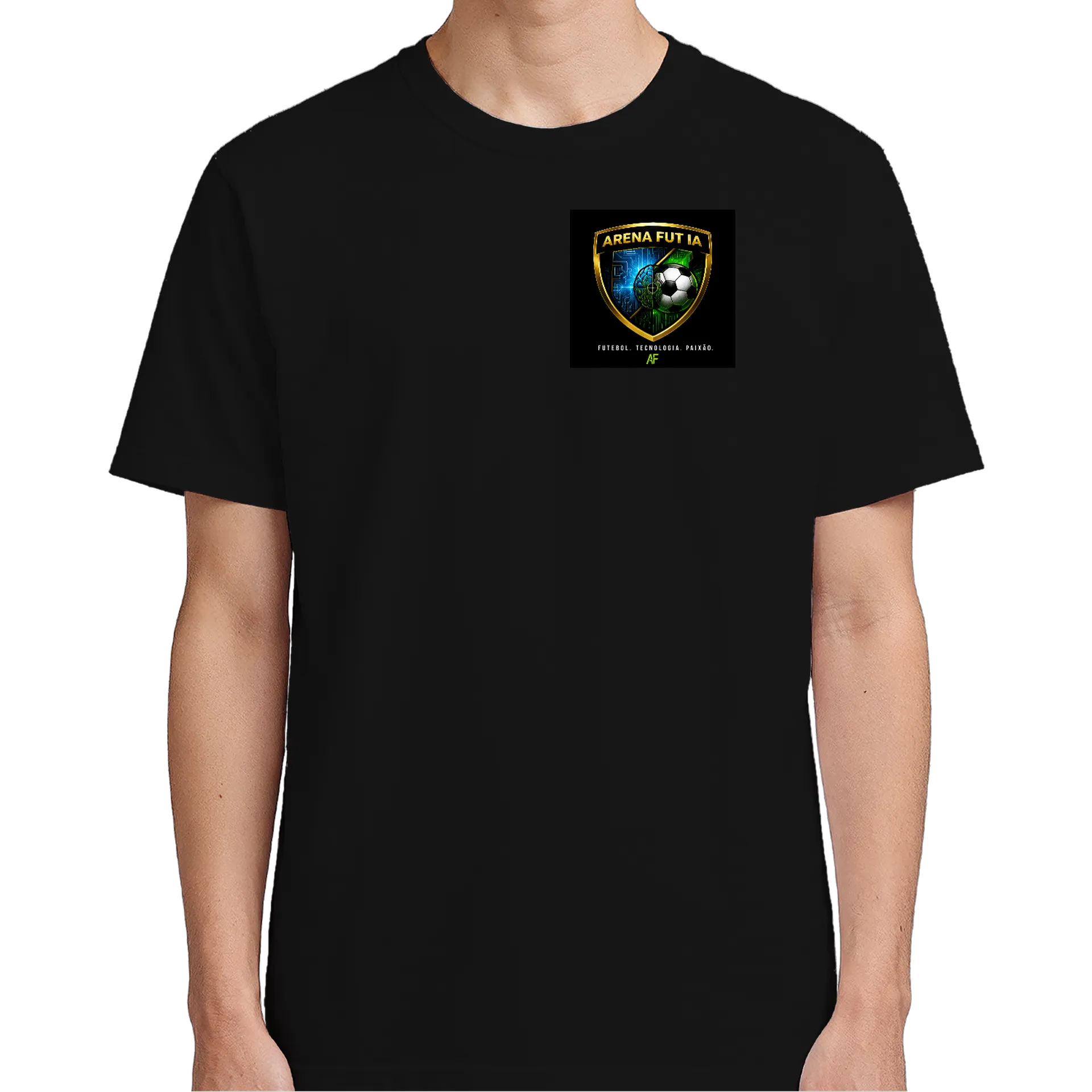 Camiseta Oficial Arena Fut IA 100% Algodão - Imagem 5