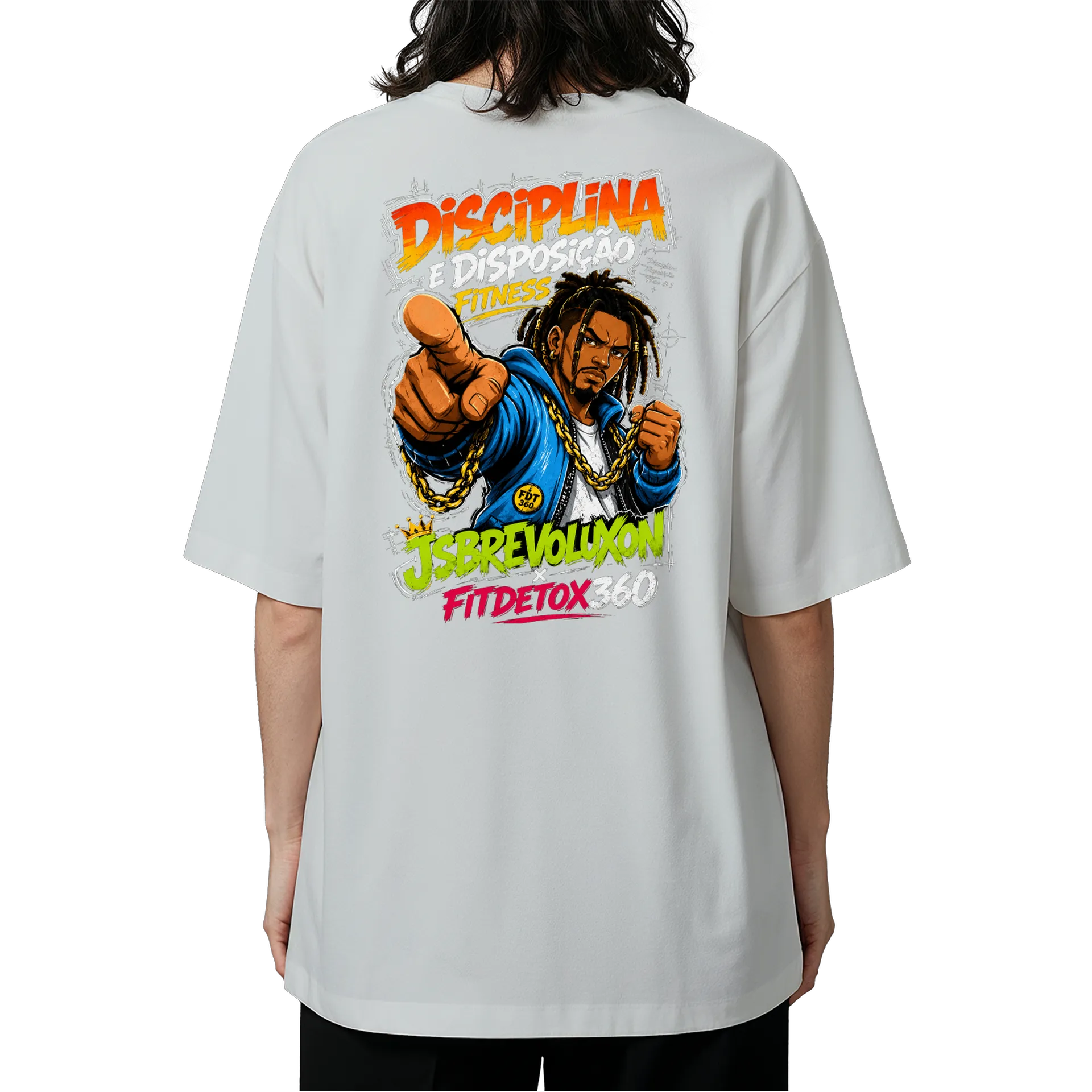 Camiseta Oversized Fitdetox360 NobreFit Premium - Imagem 5