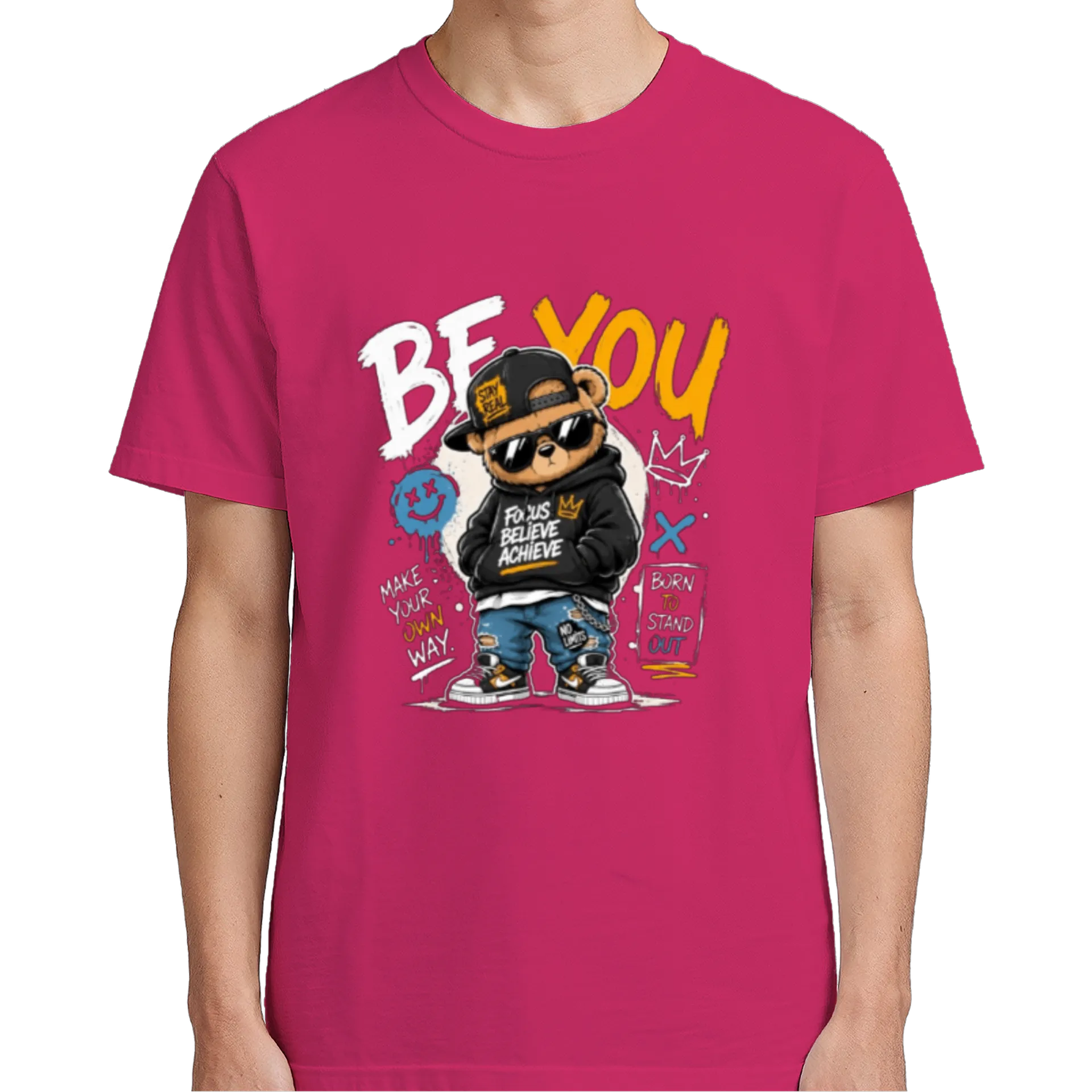 Camiseta Be You, 100% Algodão - Imagem 5