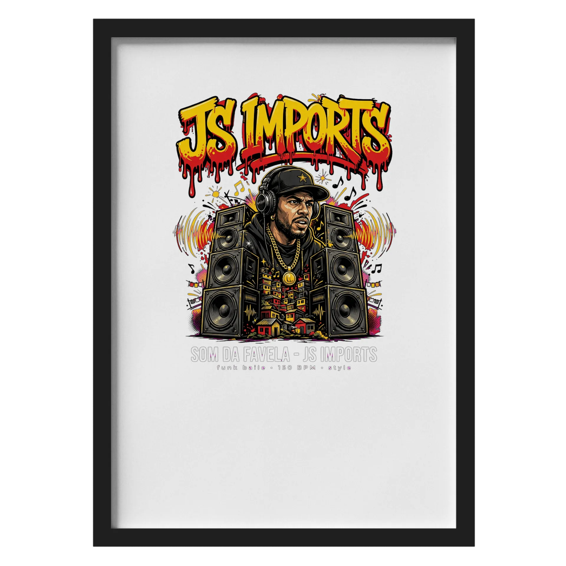 Quadro A3 personalizado Com Vidro - Imagem 1