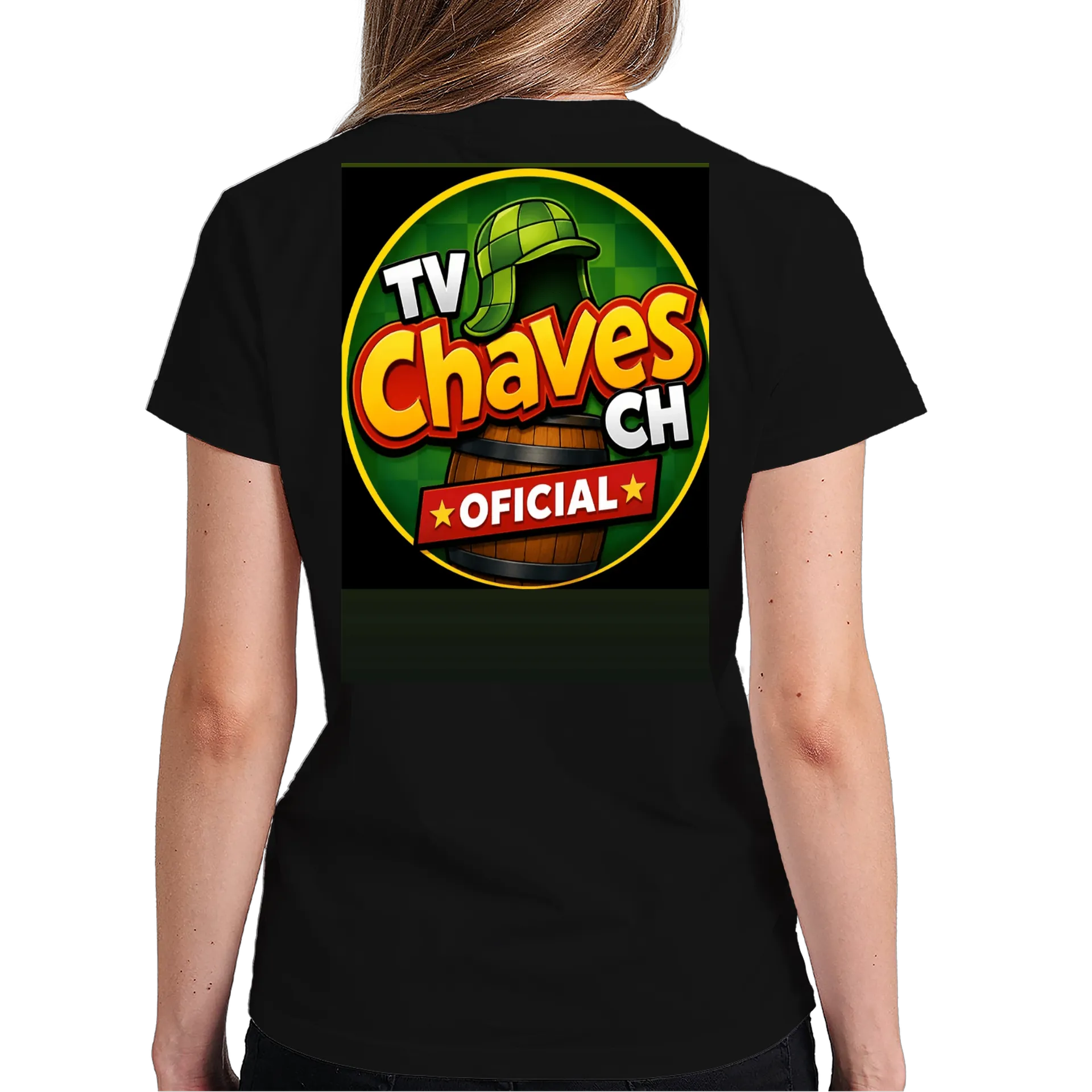 Camiseta personalizada tvchaveschoficial  de Tvchaveschoficial  — imagem 5 de 6