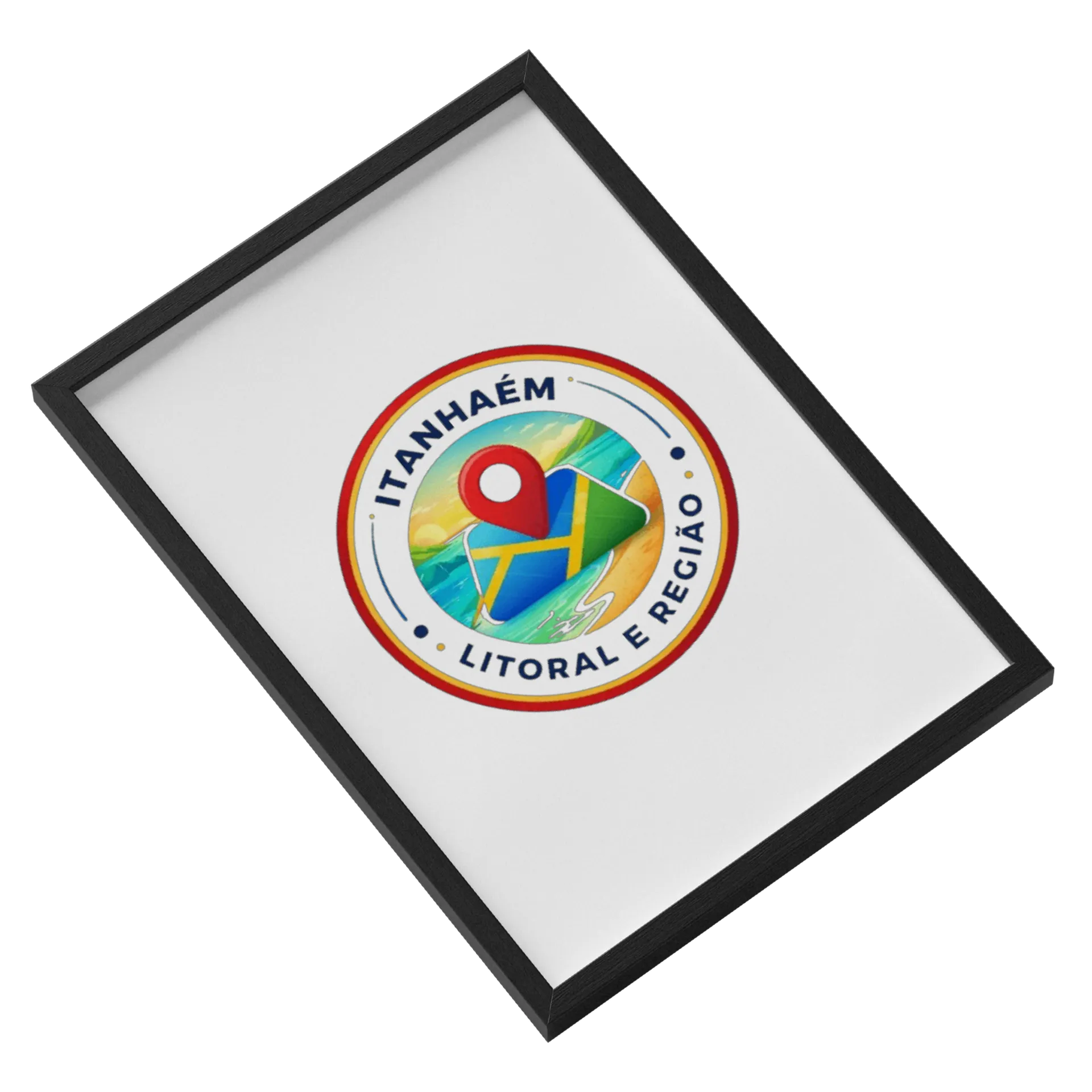 Quadro A3 personalizado de Itanhaém Litoral e Região 