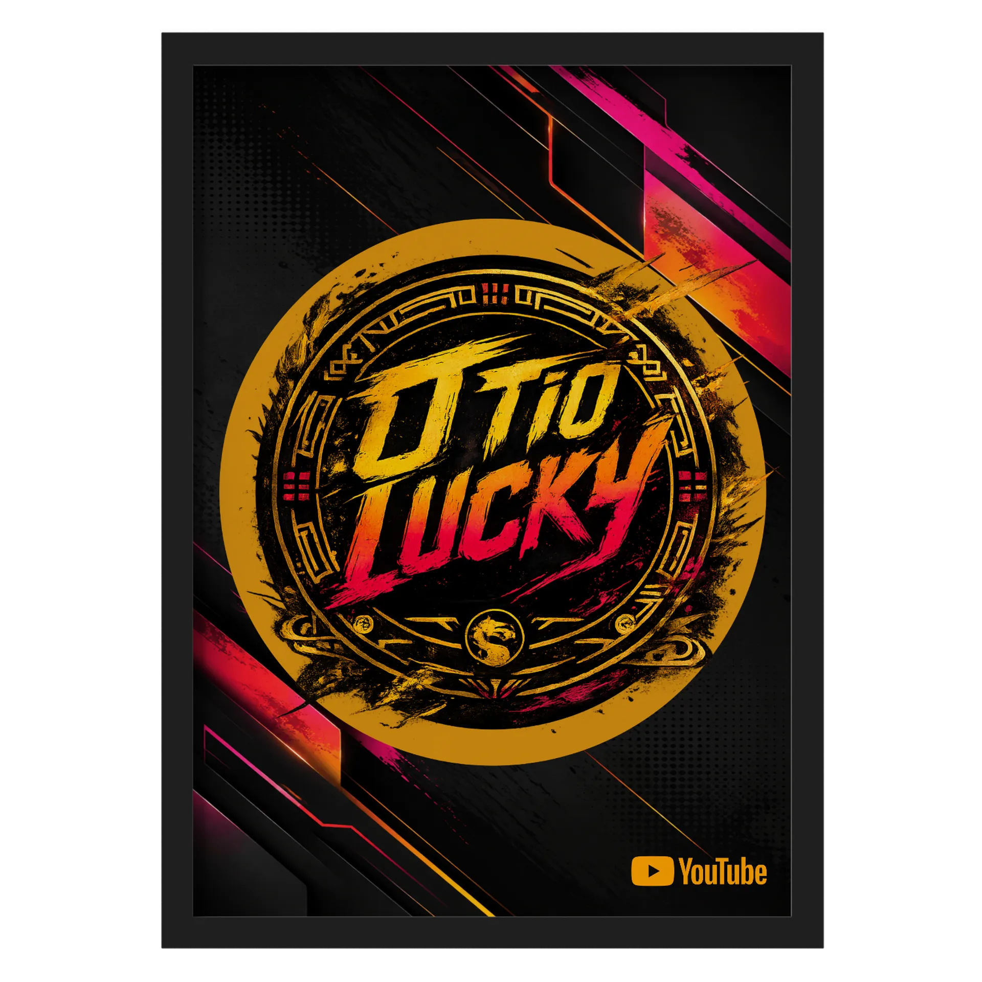 Quadro A3 personalizado de O tio Lucky — imagem 1 de 3