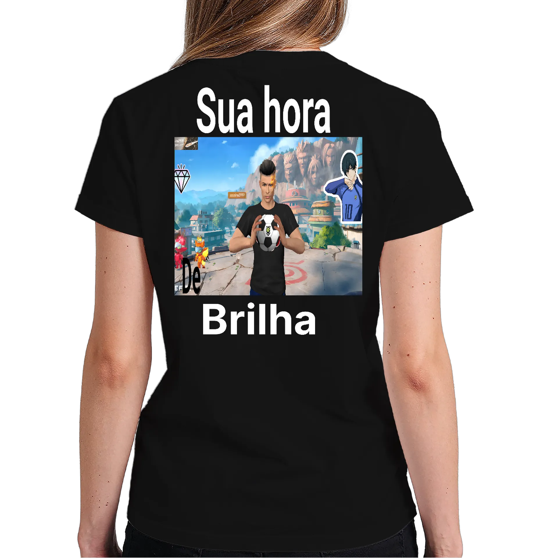 Camiseta Capitão Spider Gamer Ao Vivo 100% Algodão - Imagem 4