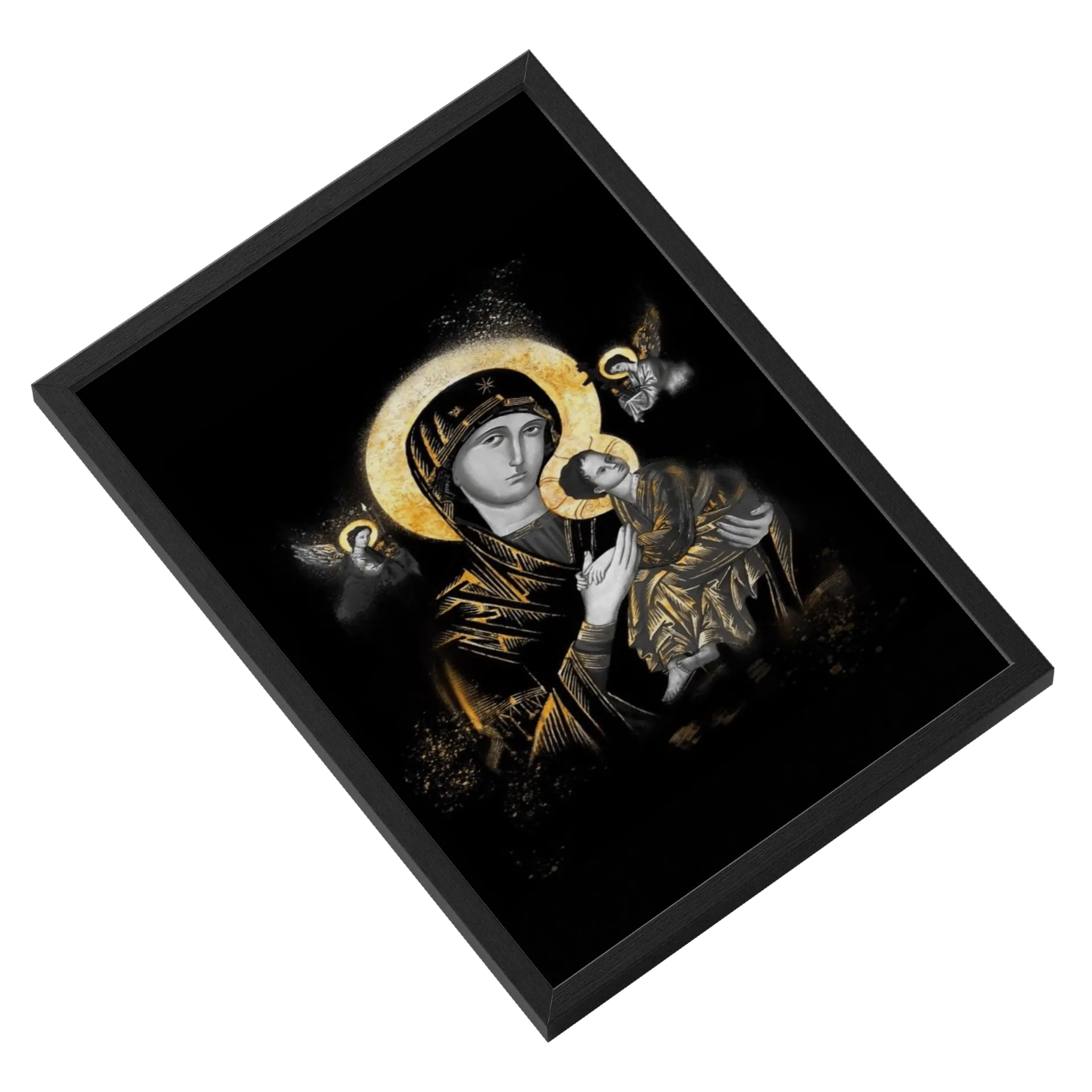 Quadro A3 personalizado Com Vidro de Kreyòl Style — imagem 2 de 3