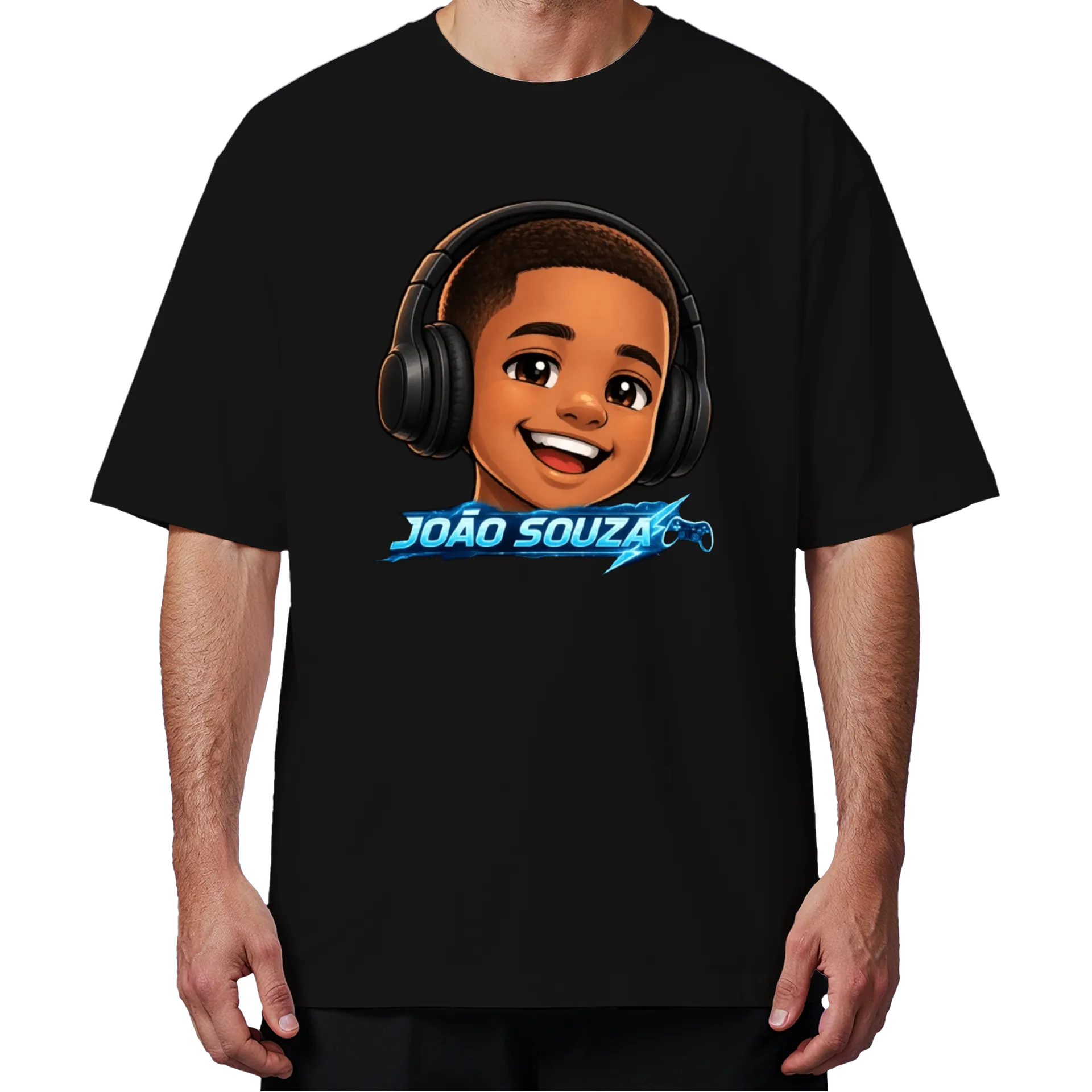 Camiseta Oversized Do Canal João Souza - Imagem 4