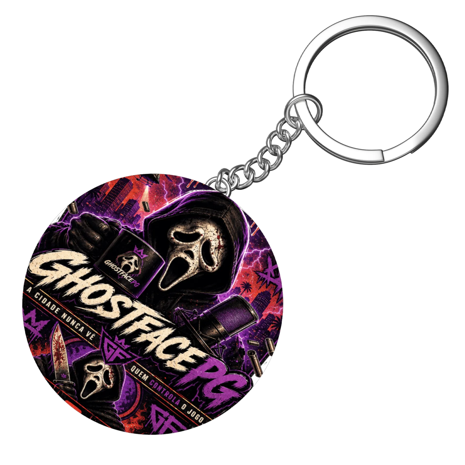 Chaveiro GHOSTPG CALIFORNIA - Imagem 4