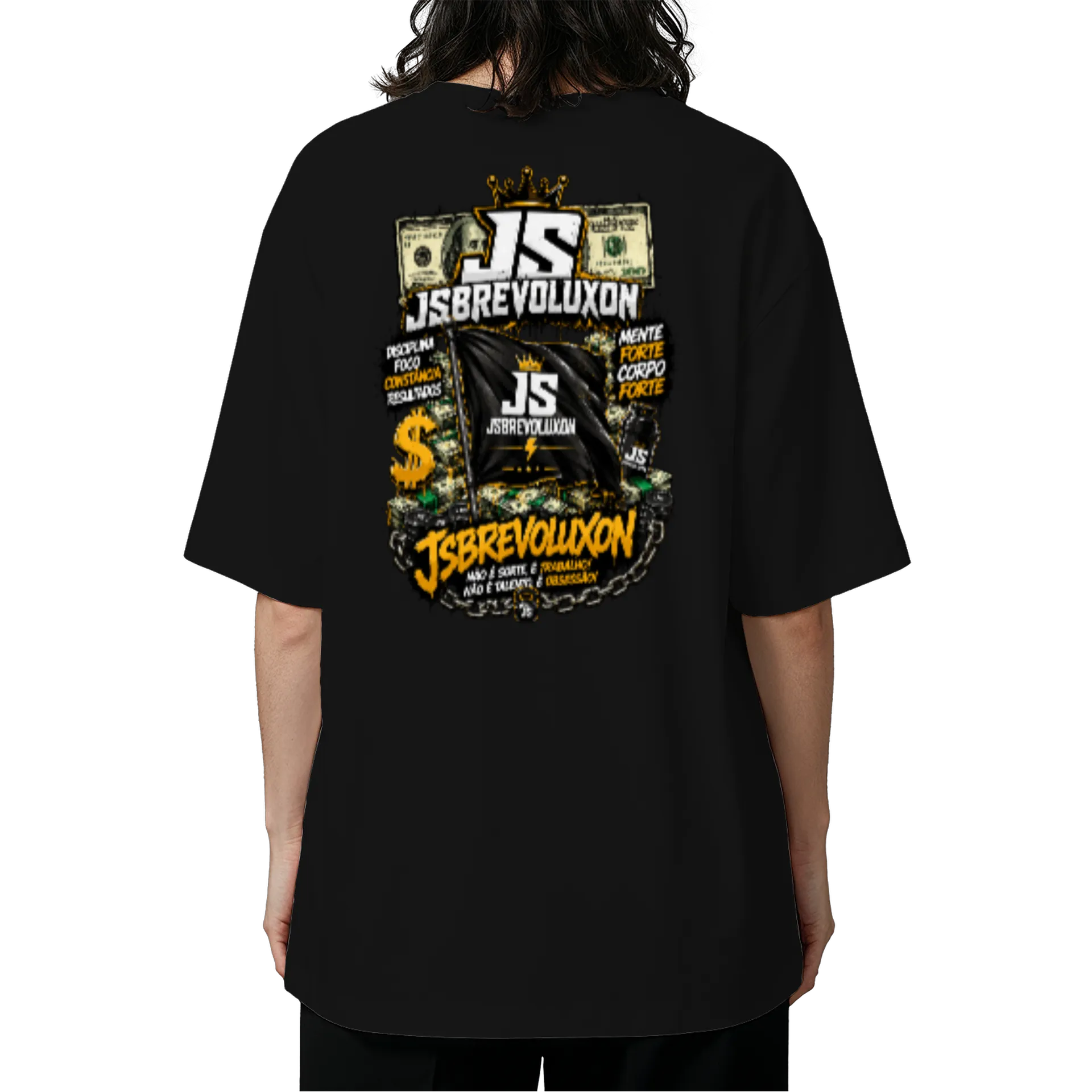 Camiseta Oversized jsbrevoluxon - Imagem 5
