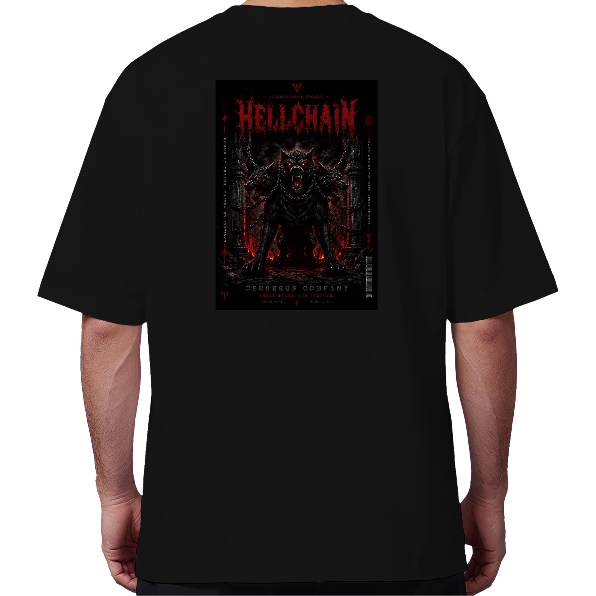 CERBERUS Oversized | HELLCHAIN - Imagem 6