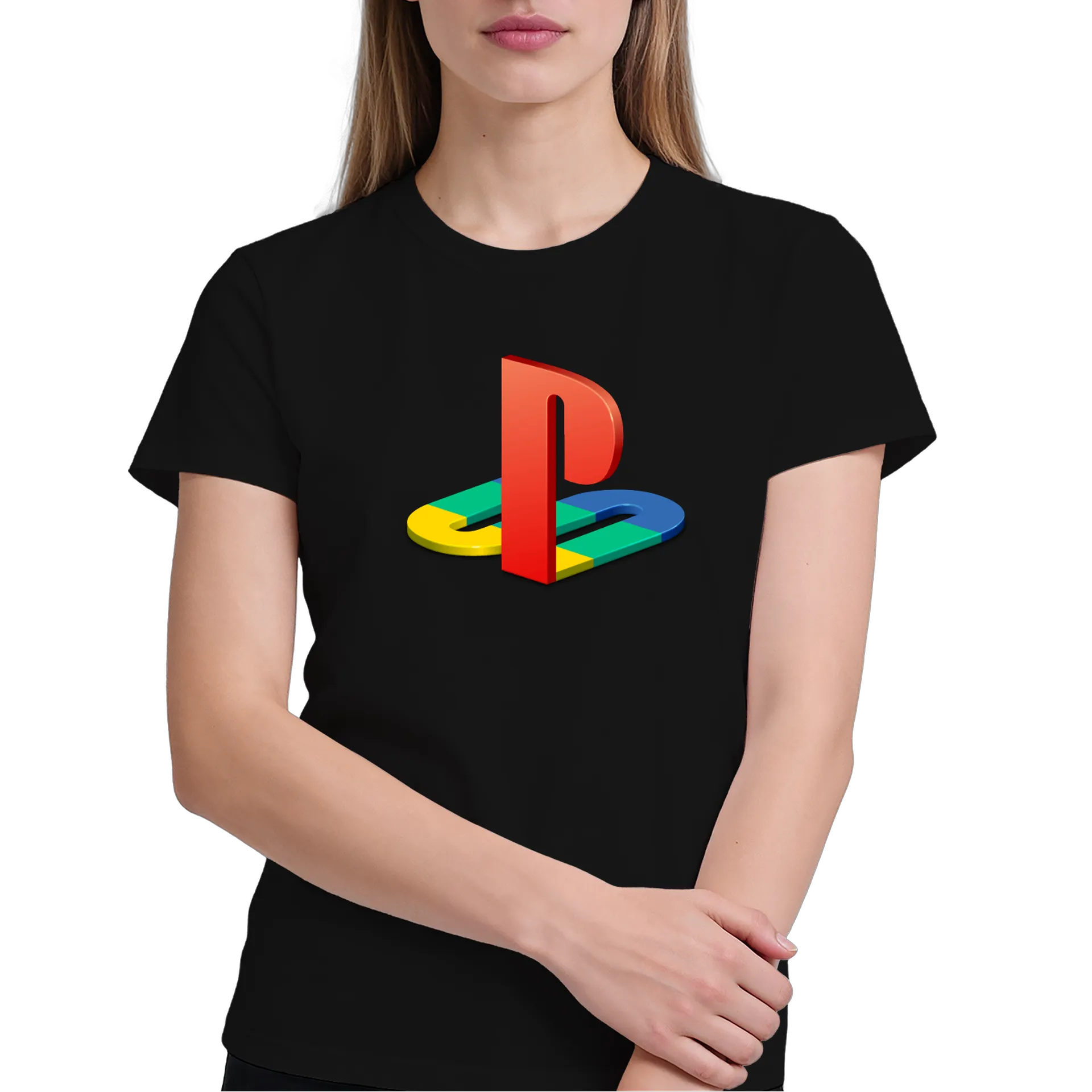 Camiseta Logotipo PlayStation Estilo Retrô 100% Algodão de NEXUS STORE — imagem 3 de 6
