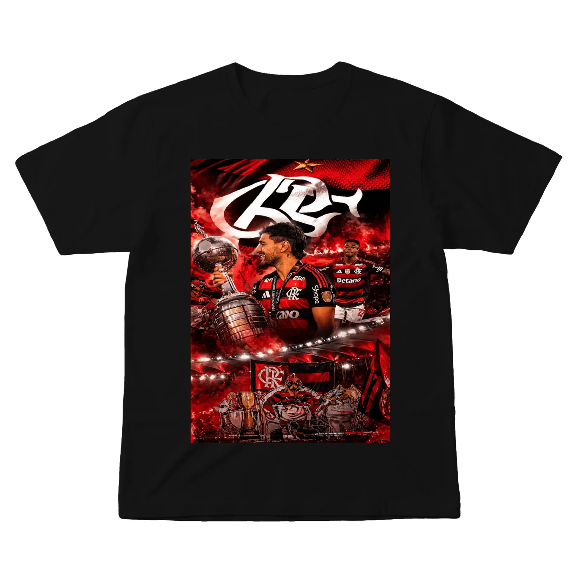 Camiseta personalizada FLA DB de @oficialDavidBlack