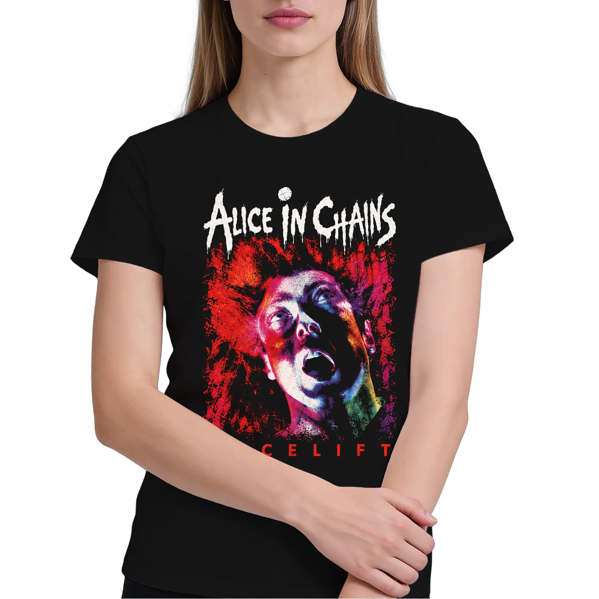 Camiseta Alice in Chains Facelift 100% algodão - Imagem 2