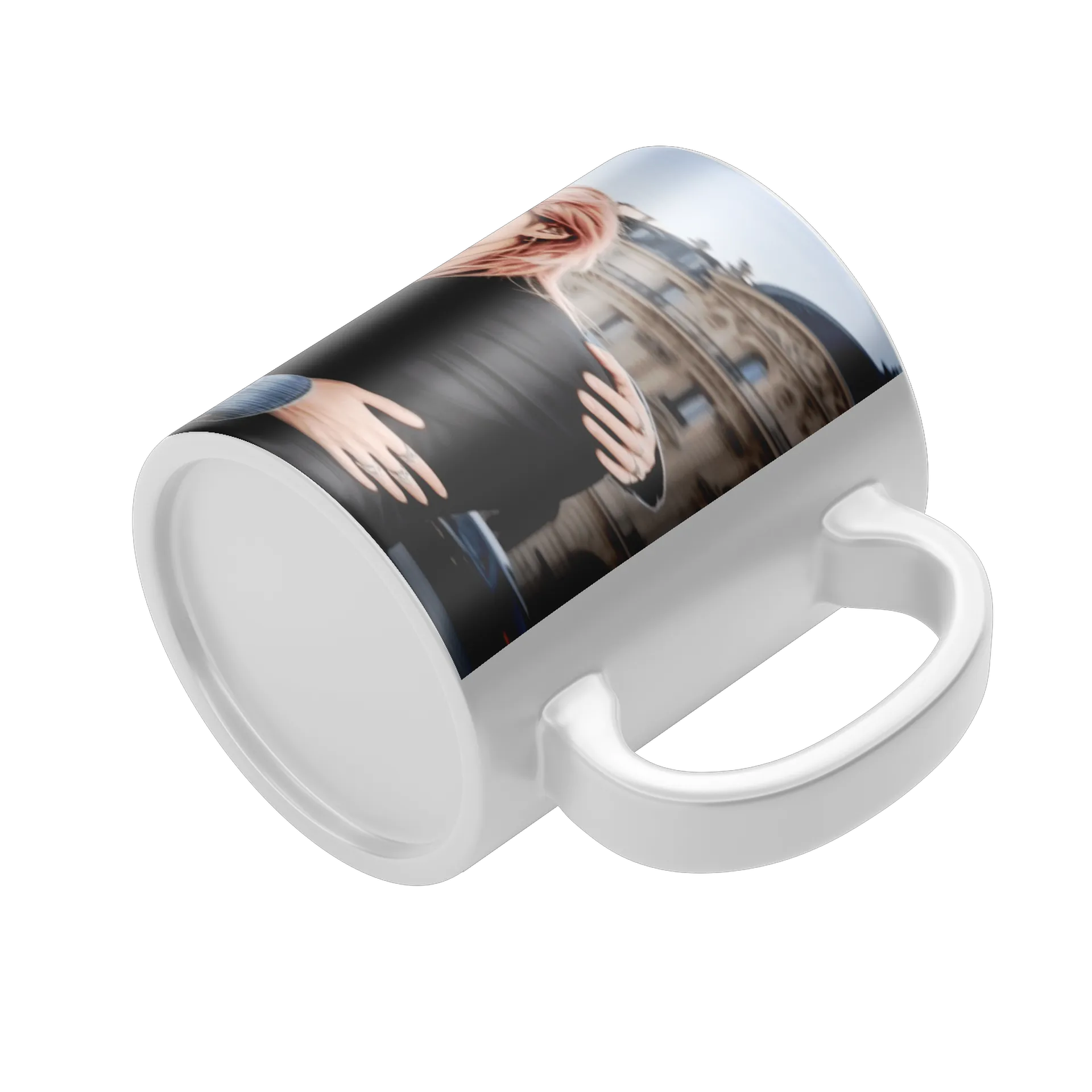 Caneca Personalizada jikooks 325ml Branco - Imagem 4
