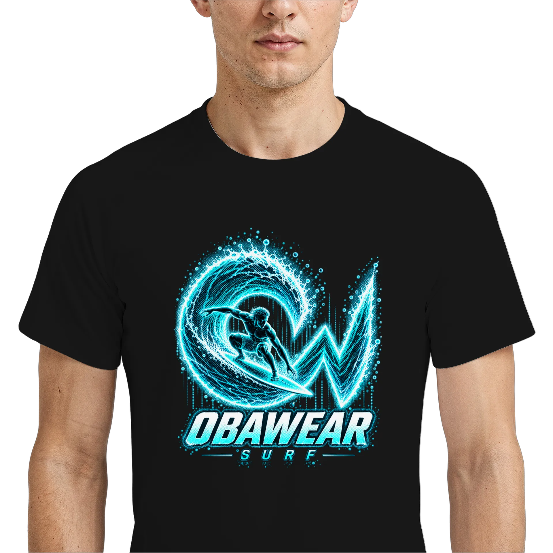 Camiseta OBAWEAR dry fit Surt Holo wave - Imagem 4