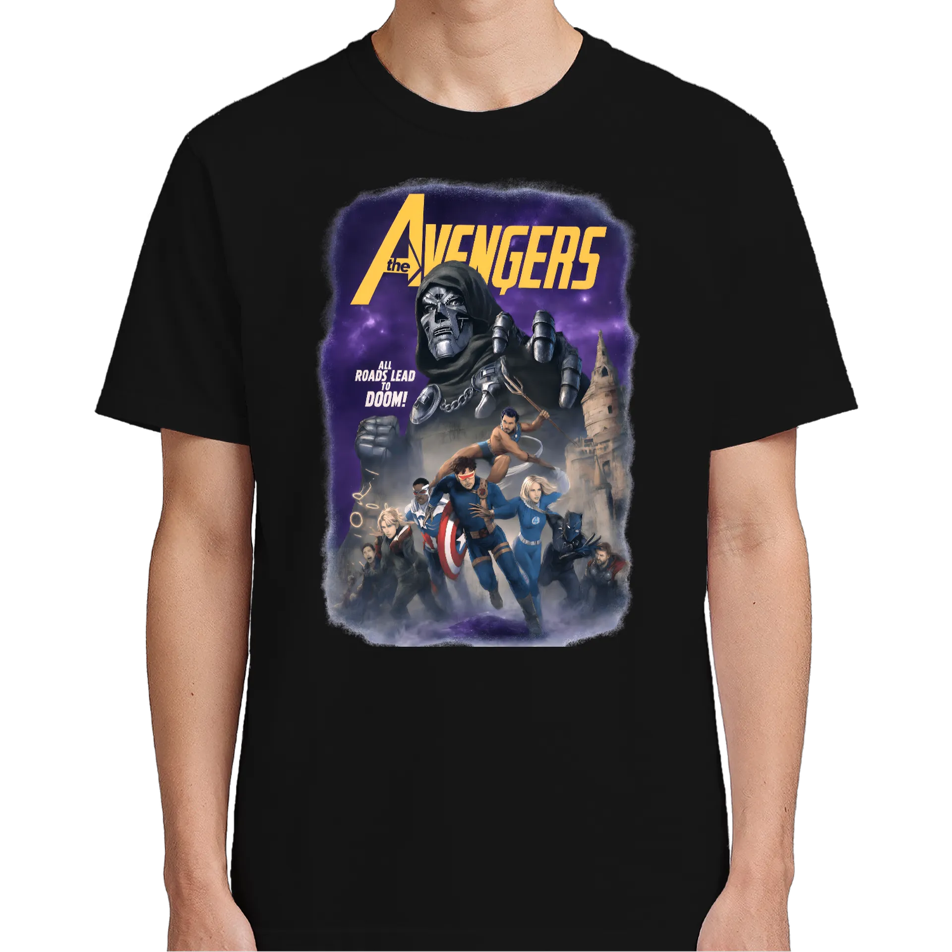 Camiseta Avengers Doomsday Comic - Imagem 1