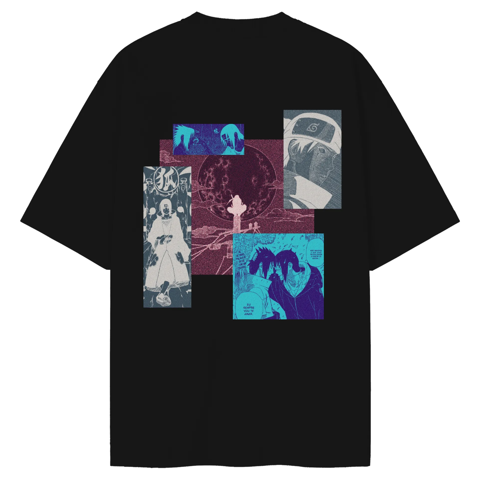 Camiseta Oversized Uchiha Itachi de hit — imagem 4 de 6