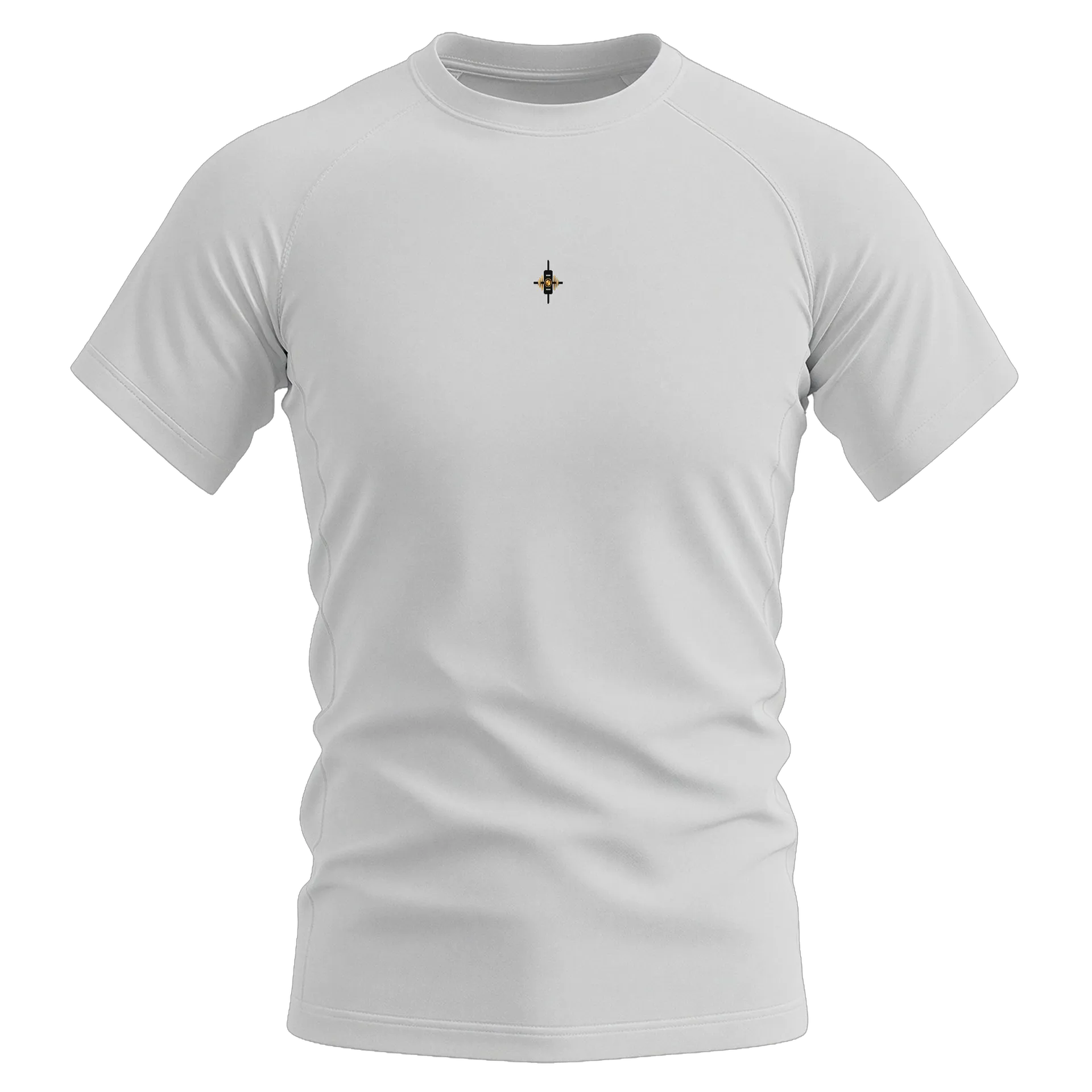 Camiseta Dry Fit O Mercado Tem Ritmo 100% Poliéster de UM DJ NA BOLSA — imagem 1 de 6