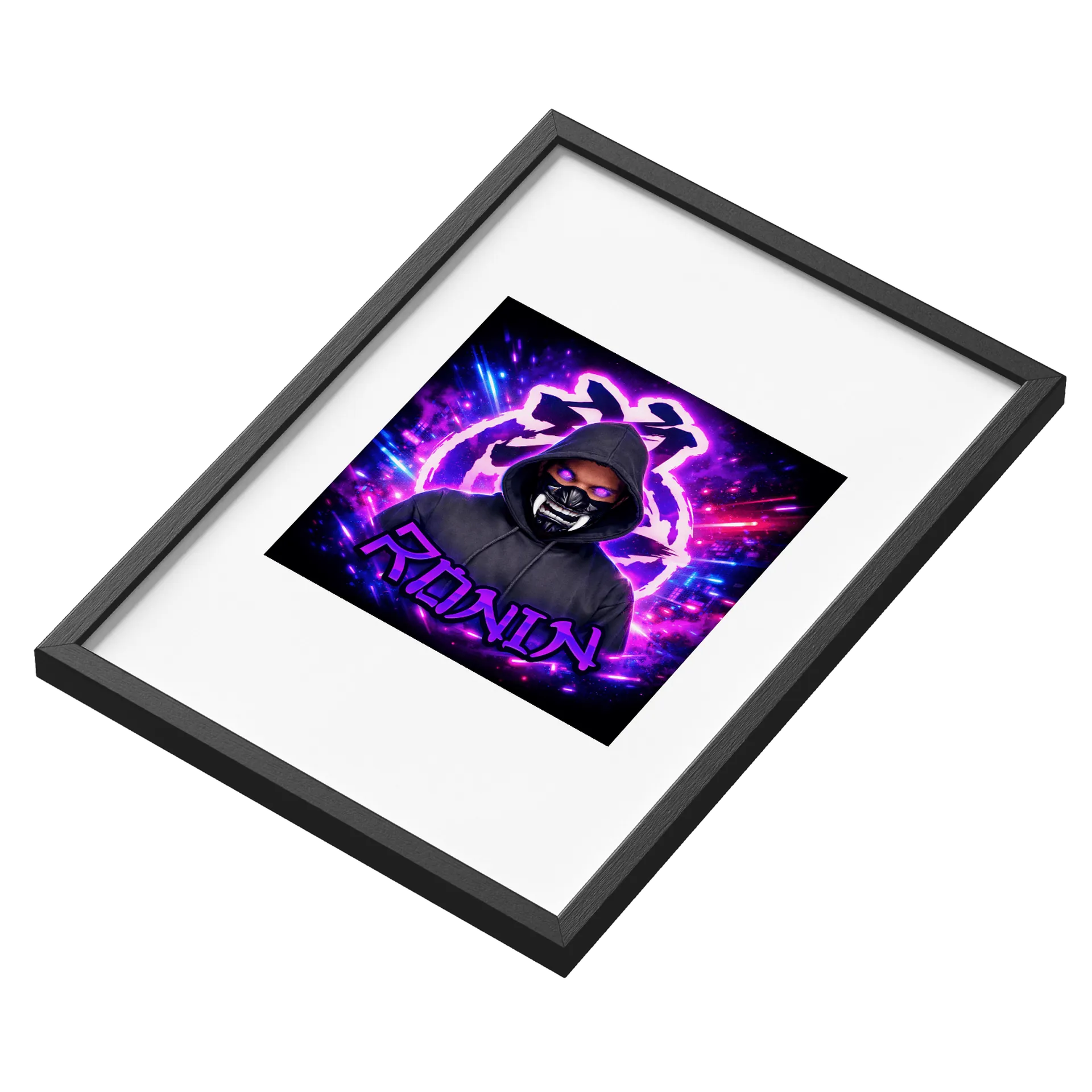 Ronin” – Arte Gamer Estilo Samurai Urbano  Descrição: - Imagem 3