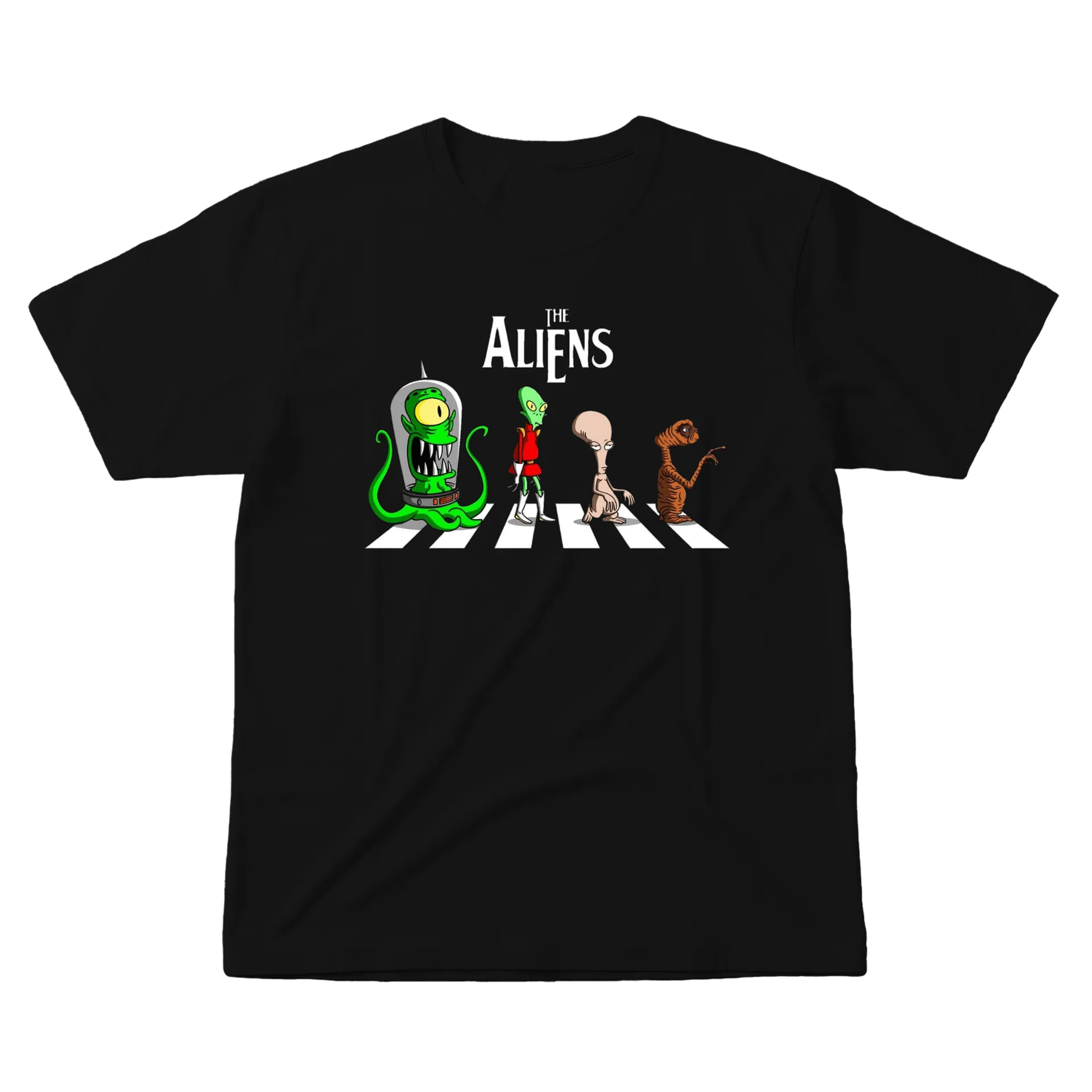 Camiseta Aliens Cartoon 100% Algodão - Imagem 1
