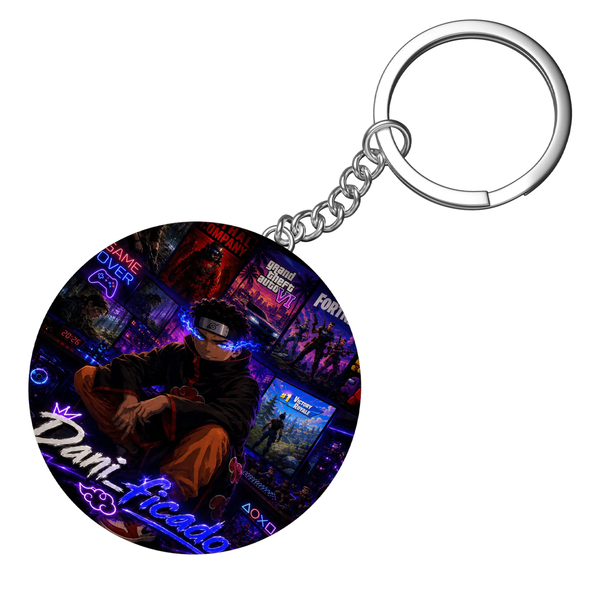 Chaveiro personalizado de Dani_ficado — imagem 3 de 3