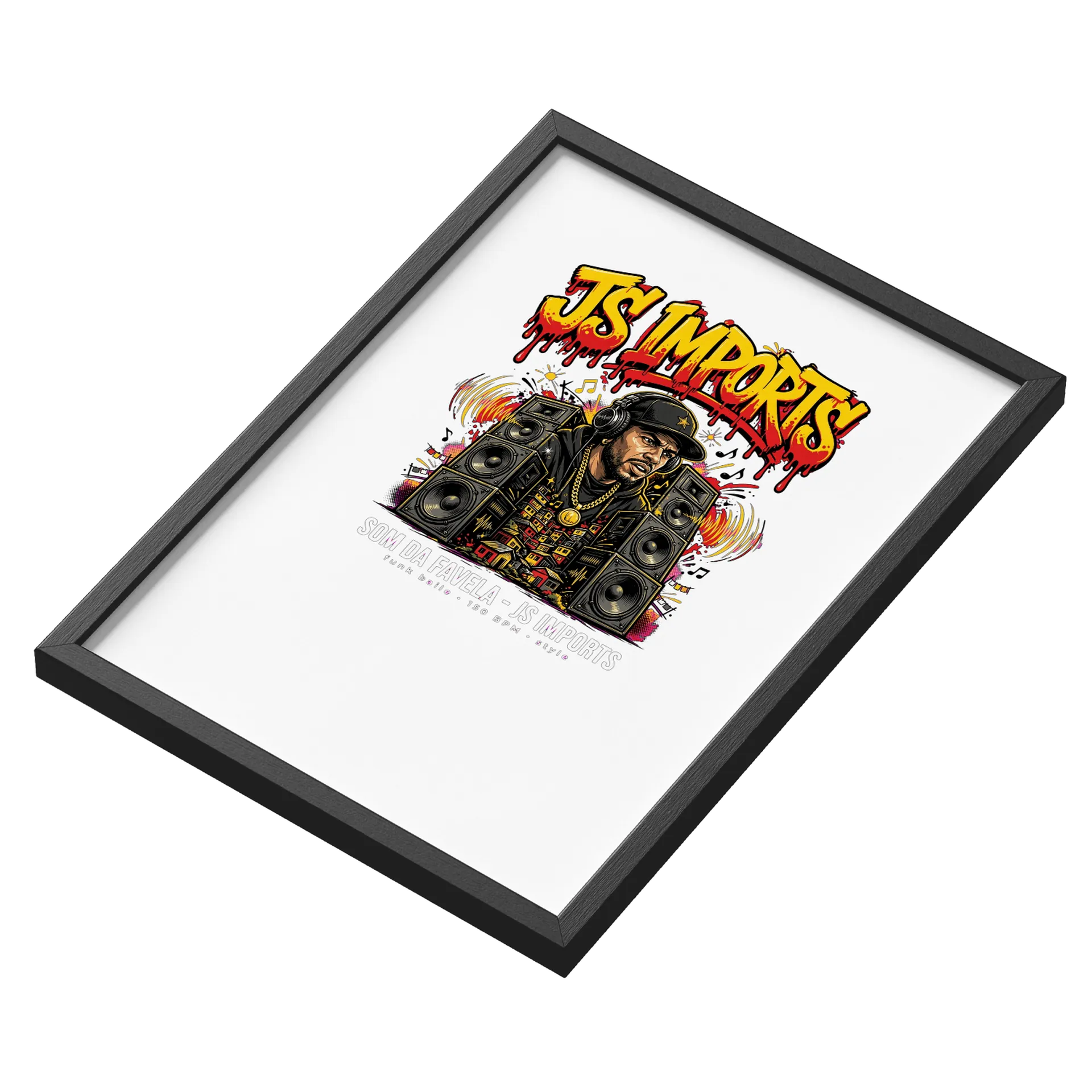 Quadro A3 personalizado Com Vidro - Imagem 3
