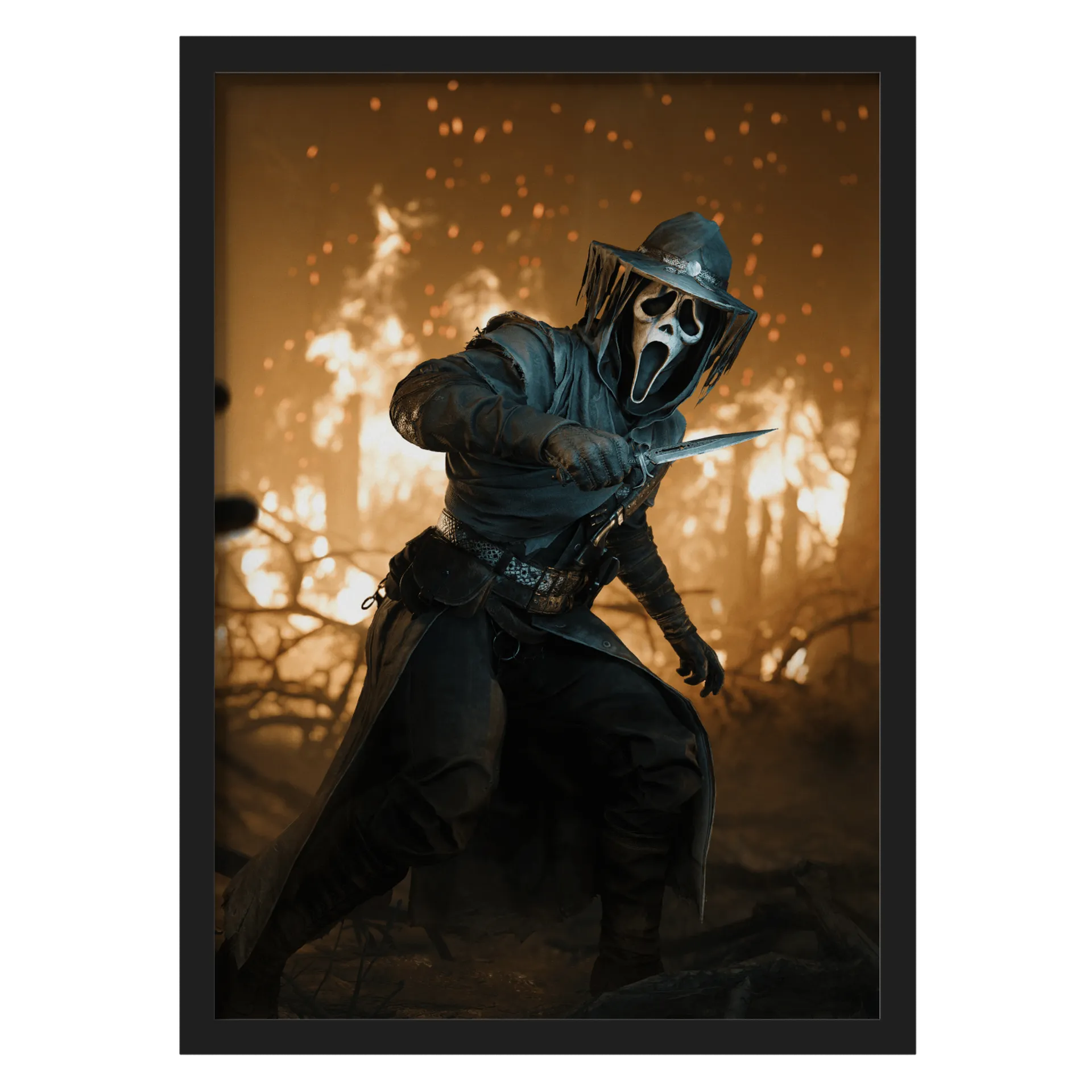 Quadro A3 Ghost Face de G4Master || Hunt Showdown