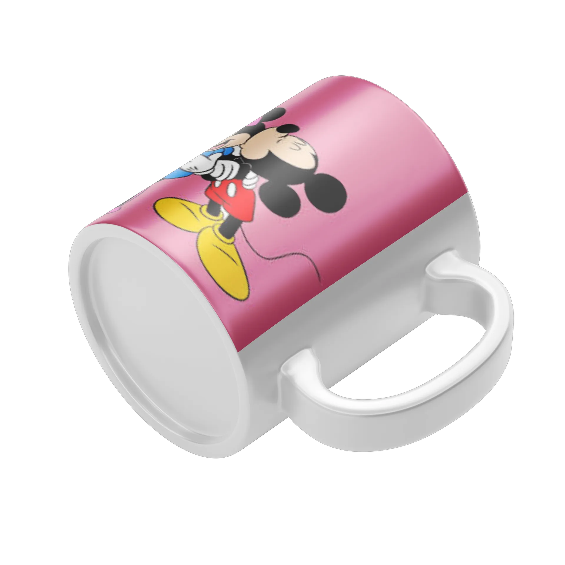 Caneca Porcelana Mickey e Minnie 325ml - Imagem 4
