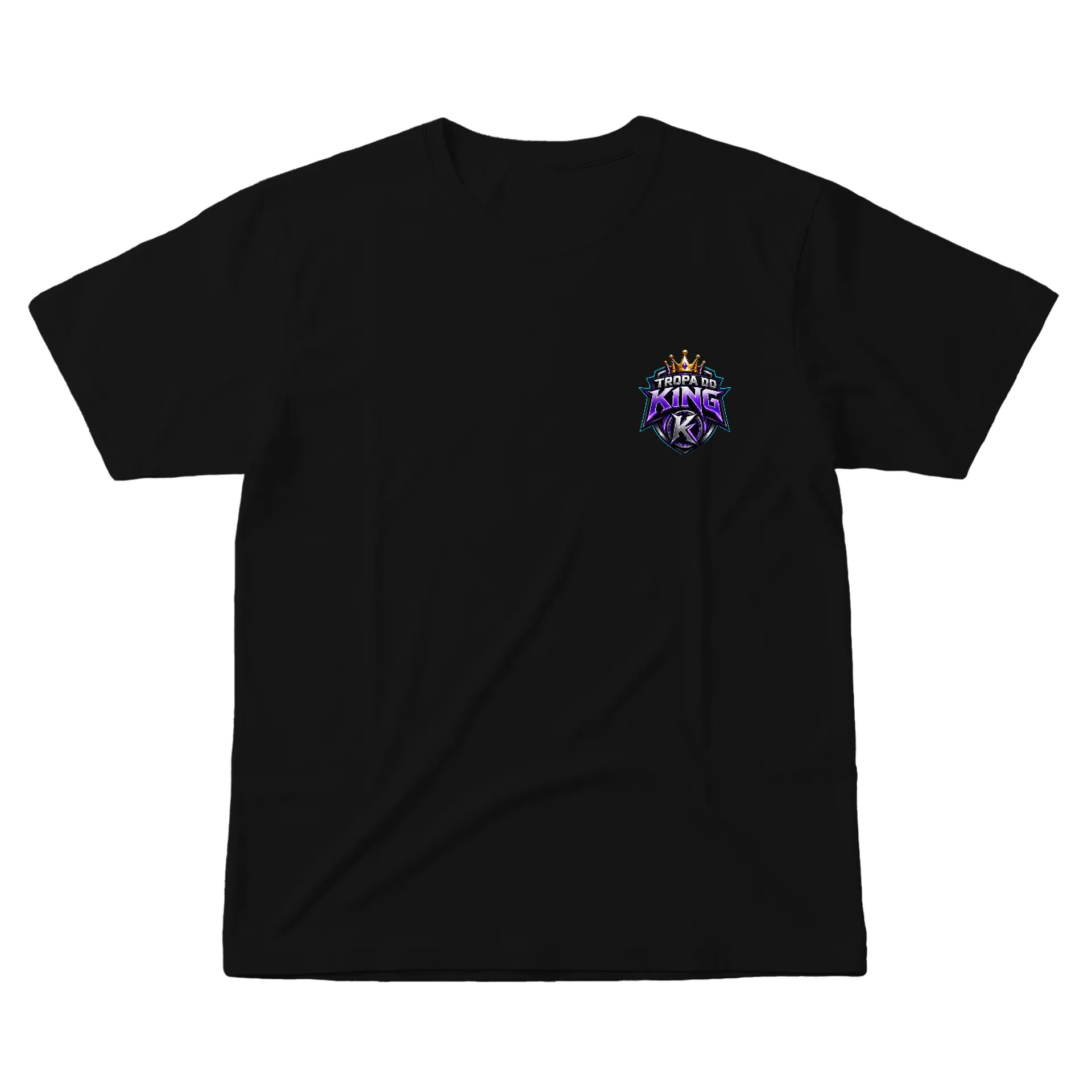 Camiseta Oficial Tropa Do King — Edição Coroa Real de KingZolla — imagem 1 de 6