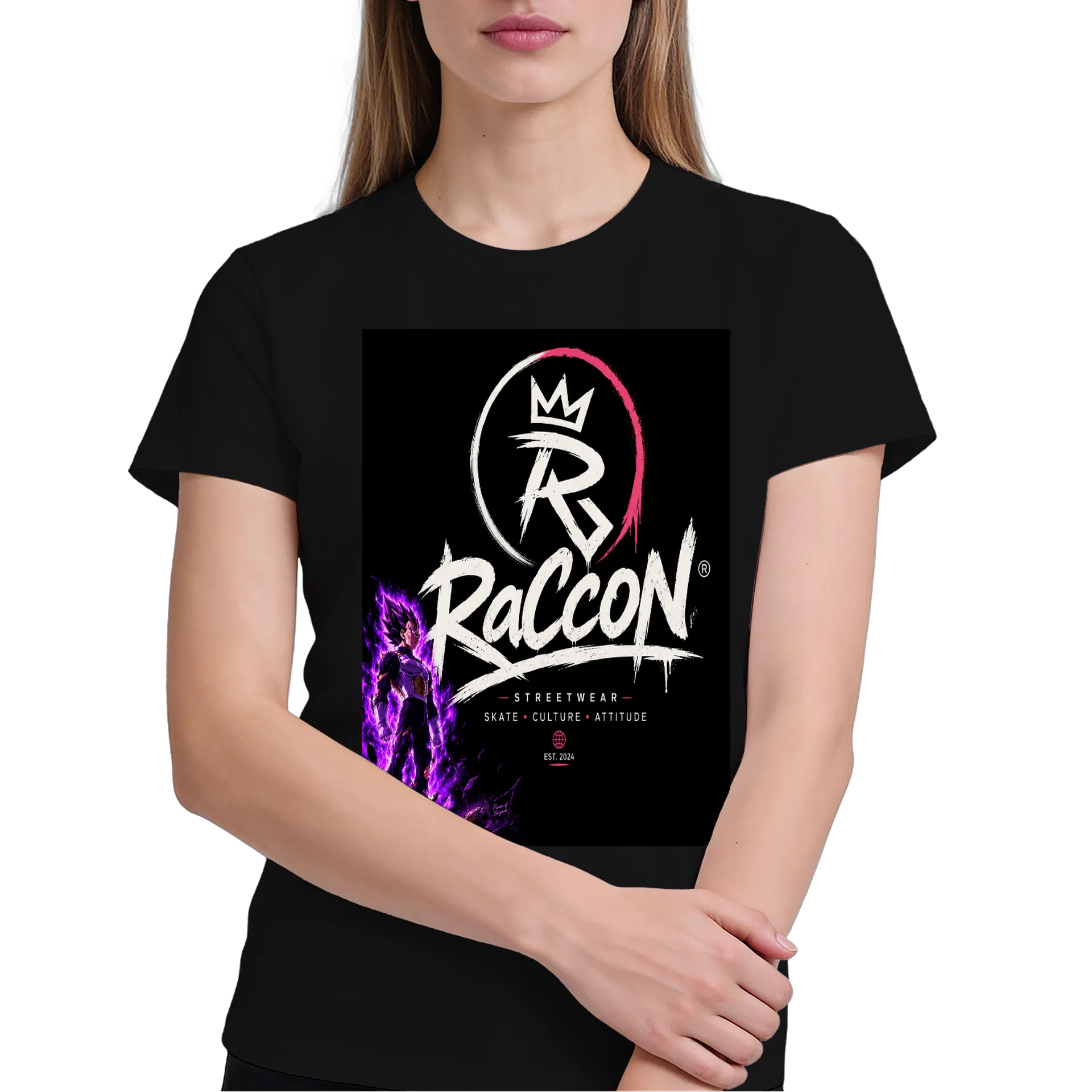 Camiseta RaCcon Vegeta de Raccon — imagem 3 de 6