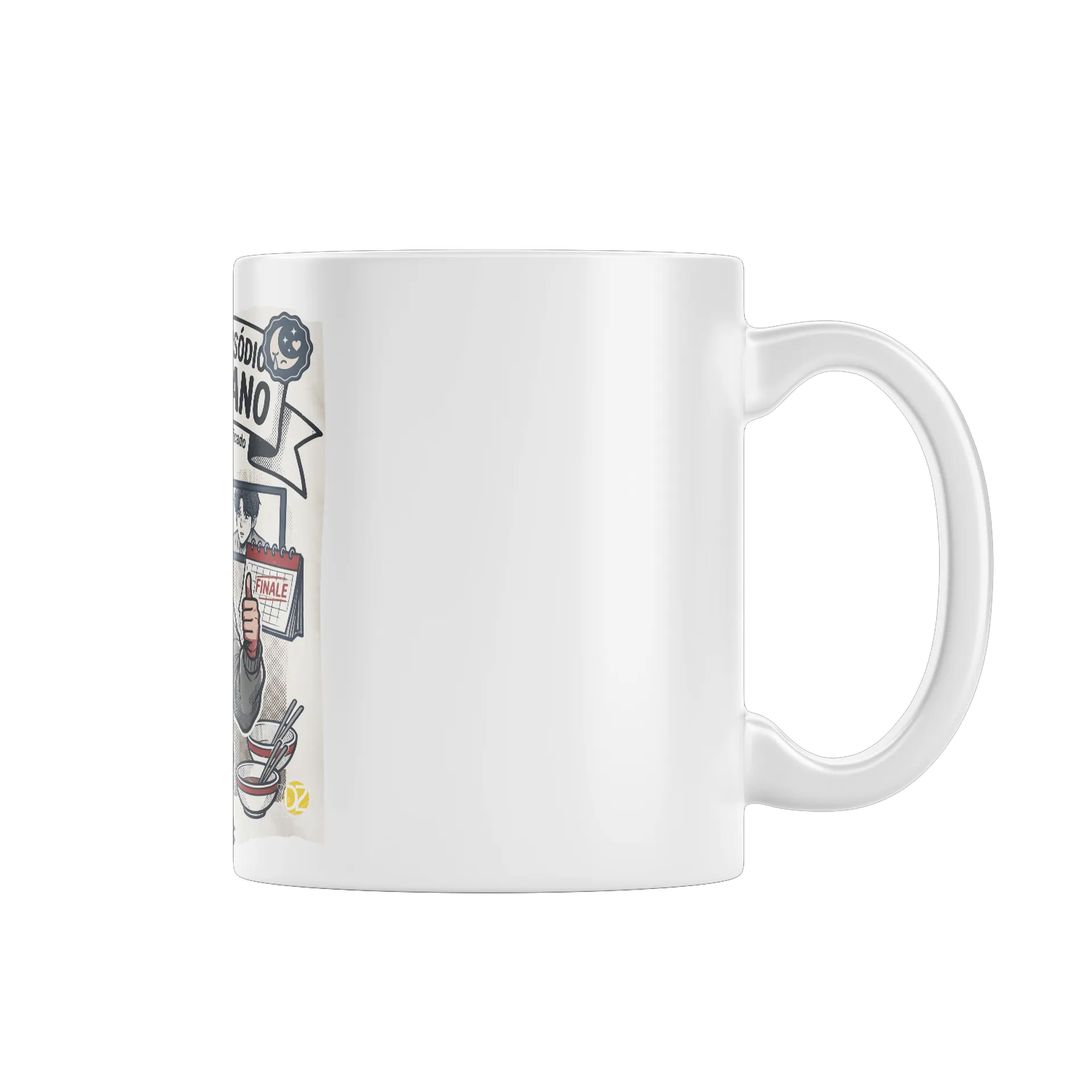 Caneca Sobrevivi A Um Espisódio Final Coreano - Imagem 1