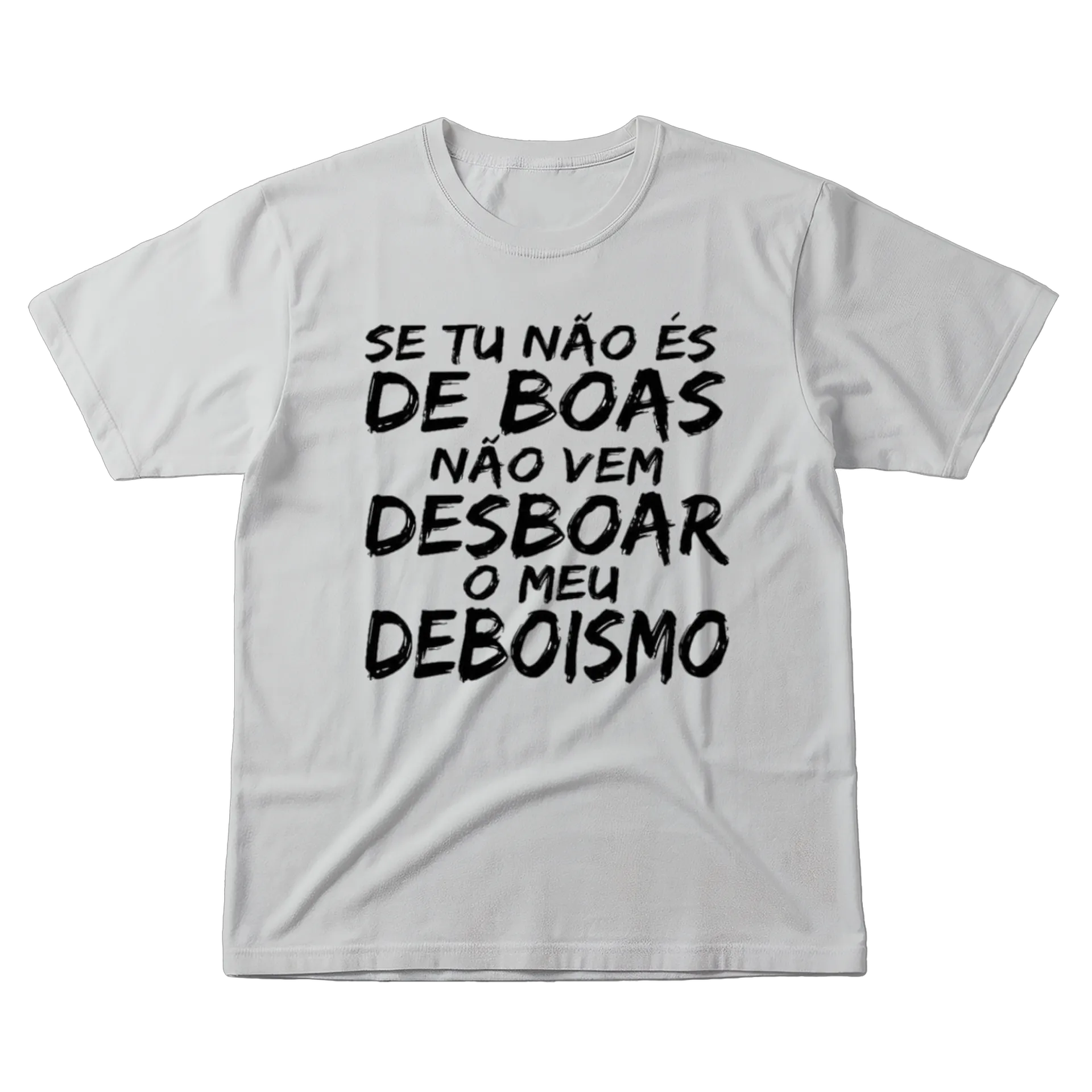 Camiseta Tipográfica Deboísmo 100% Algodão - Imagem 1